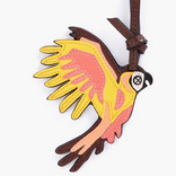 Zimmermann Zimmermann Leather parrot keychain Size ONE SIZE - 2 Thumbnail
