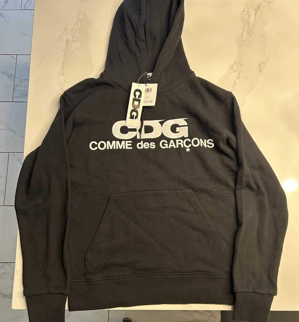 CDG by Comme des Garcons CDG Logo Hoodie Size US S / EU 44-46 / 1 - 4 Thumbnail