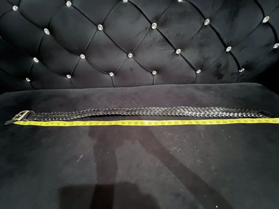 Leather Unbrand Leather Buckle Belt Size ONE SIZE - 11 Thumbnail