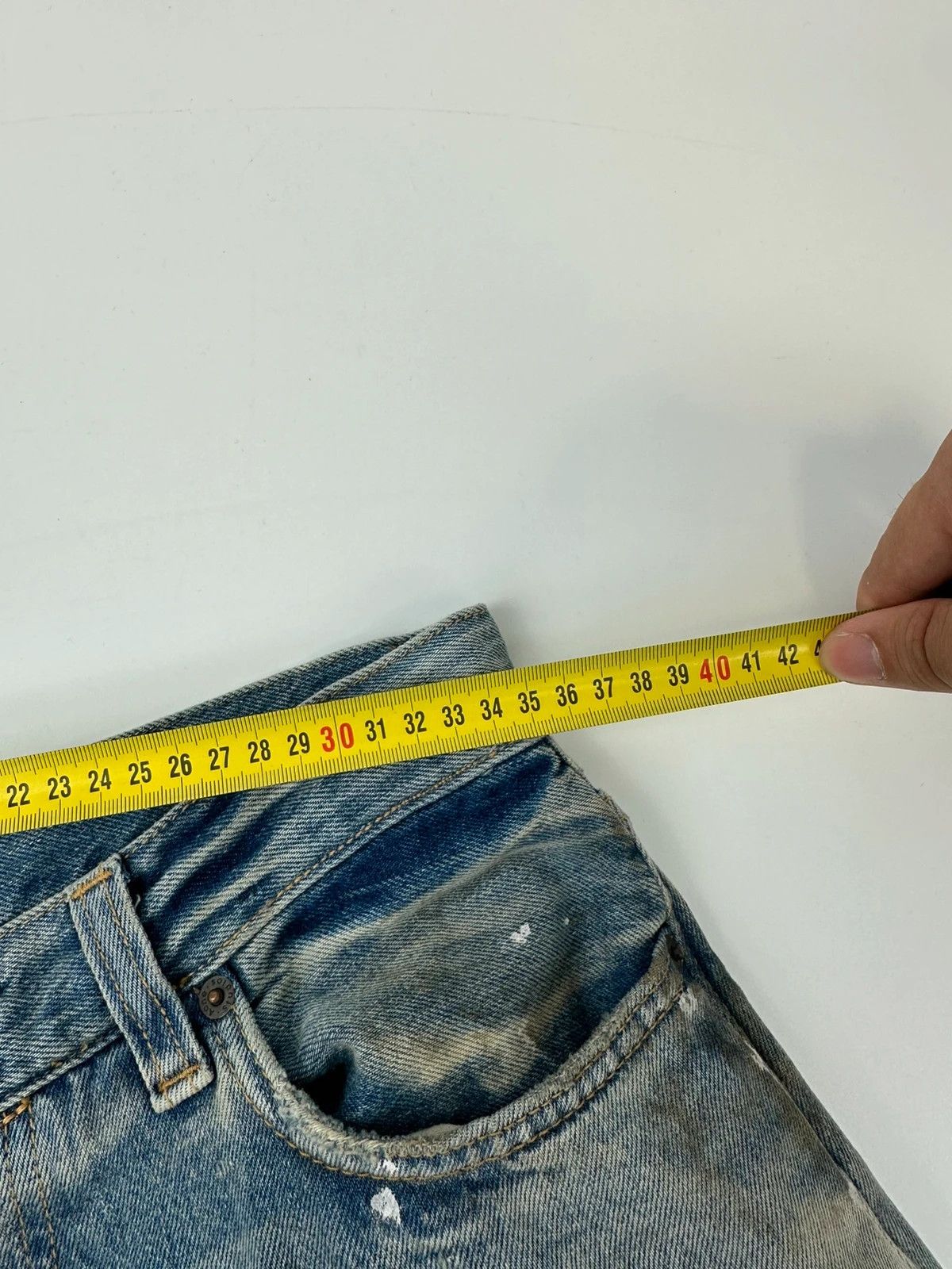 Acne Studios Acne Studio Traflgar Paint Stains Baggy Jeans 2023FN Size 26" / US 2 / IT 38 - 18 Thumbnail
