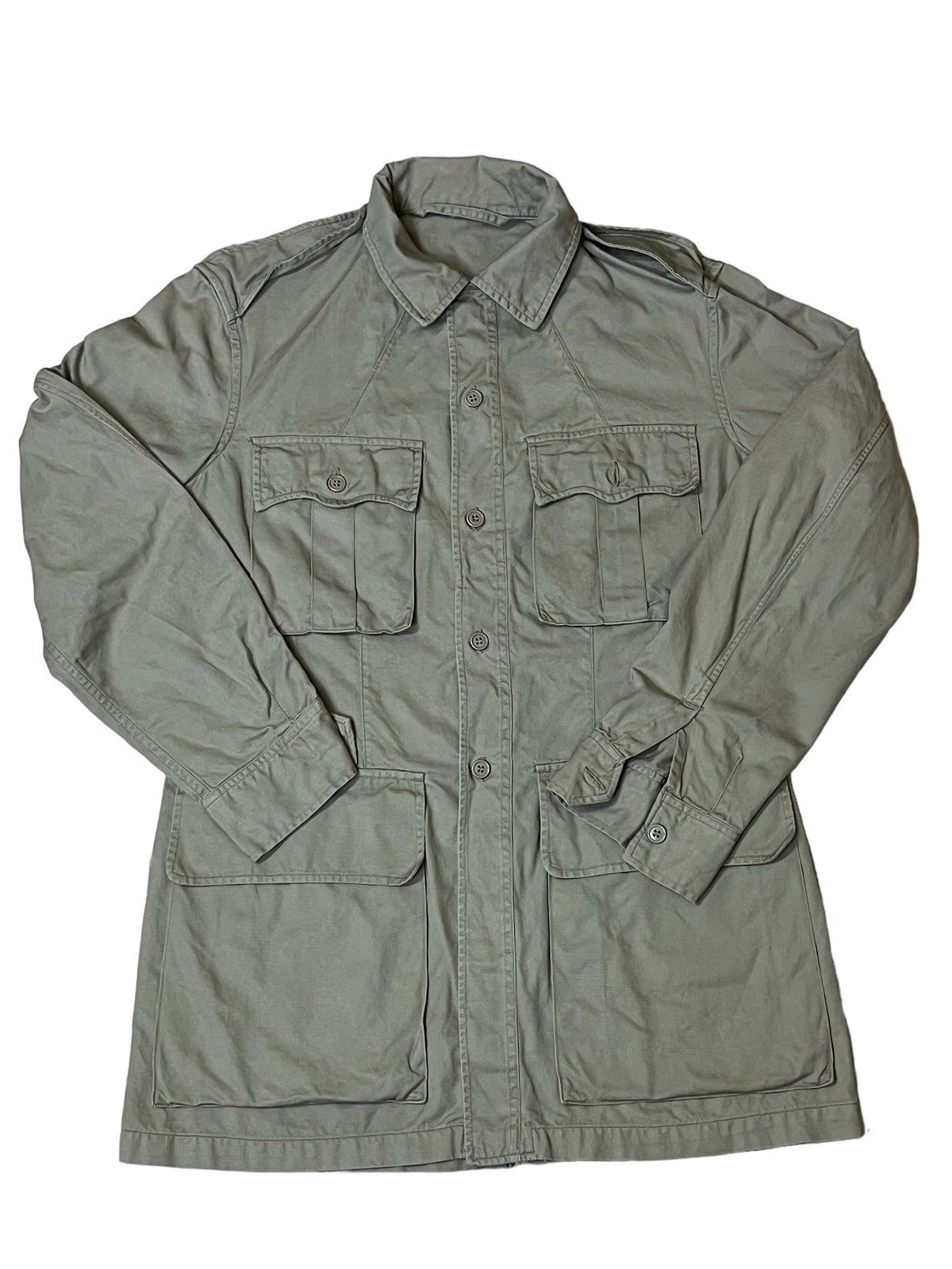 Vintage VINTAGE 50s US ARMY USAF KOREA WAR ERA TROPICAL 38L JACKET Size US M / EU 48-50 / 2 - 1 Thumbnail