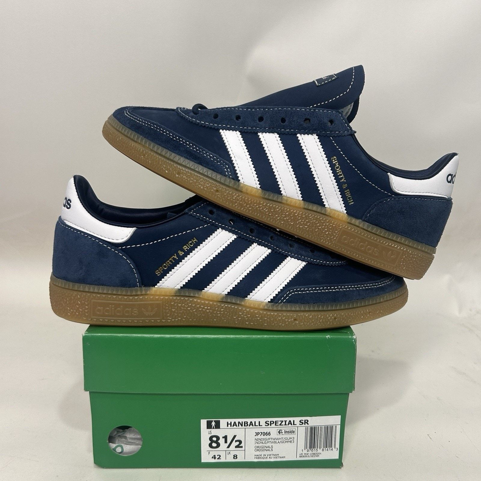Adidas Adidas Handball Spezial X Sporty & Rich Night Indigo | Grailed