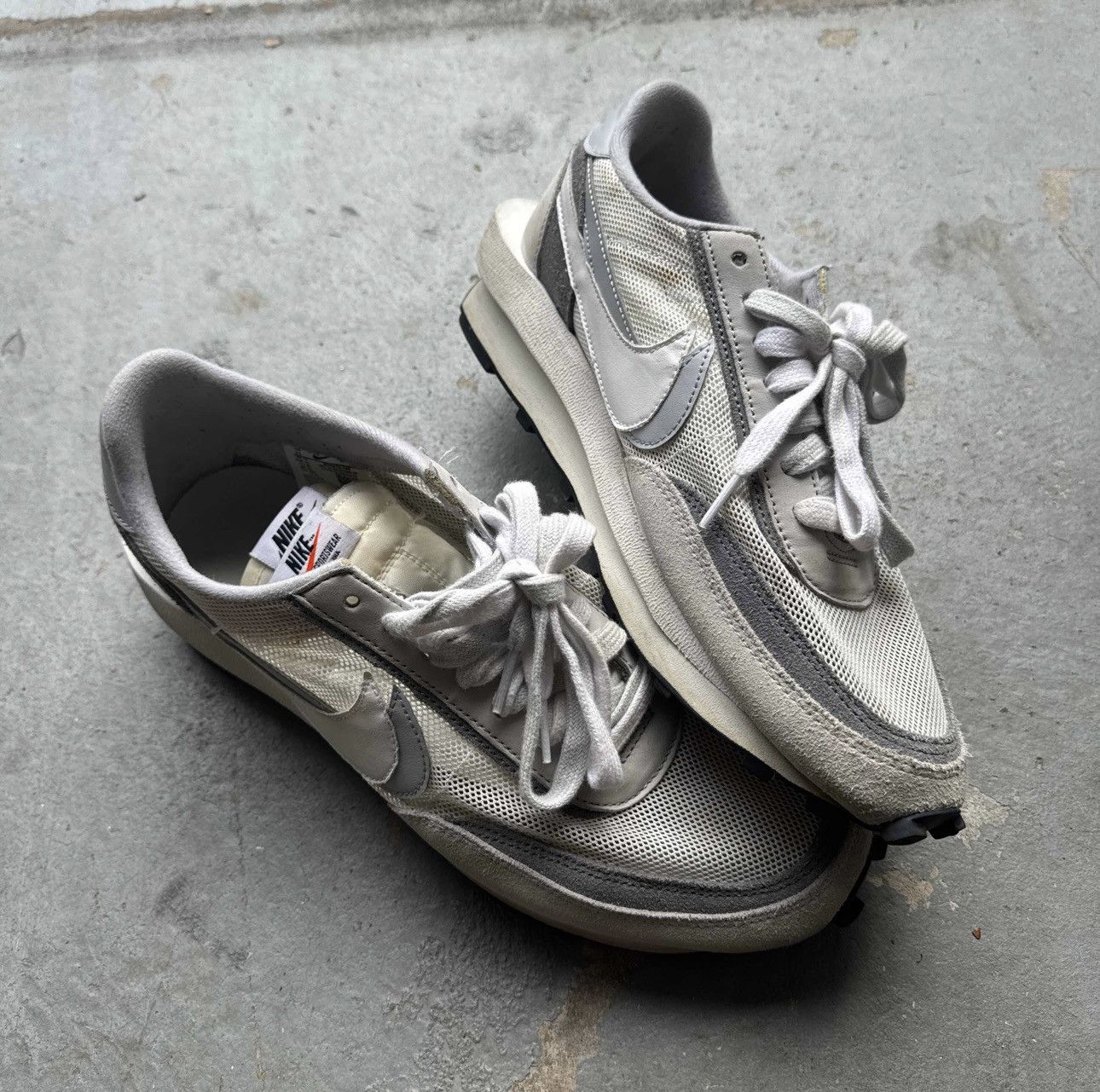Nike × Sacai sacai x Nike LDWaffle 'White Nylon' Size US 11 / EU 44 - 6 Thumbnail