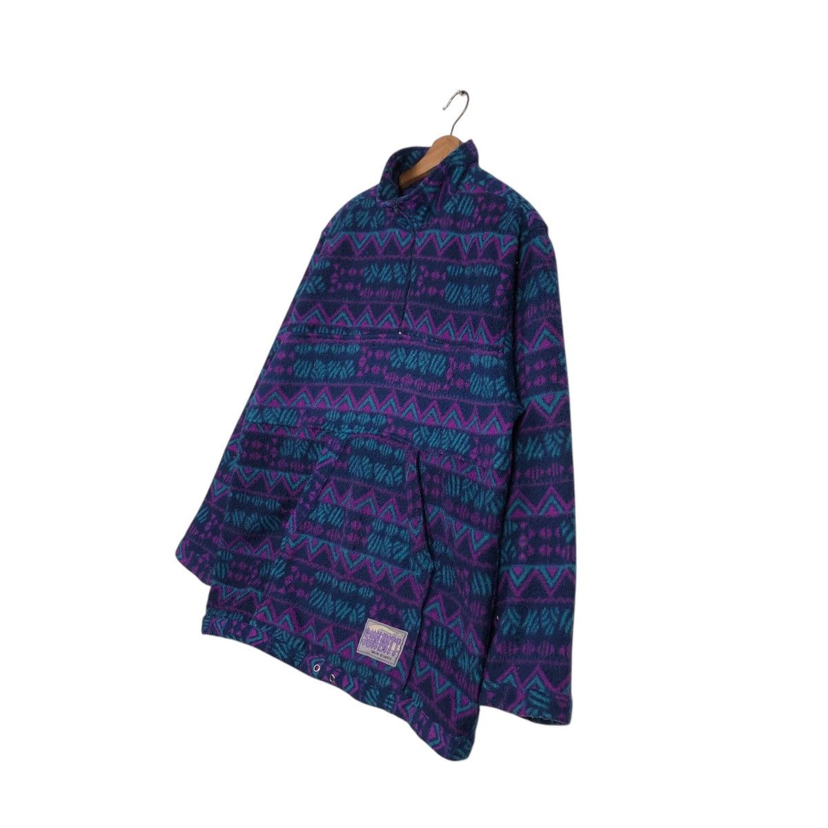 Japanese Brand 📌Vintage Half Zipper Navajo Fleece Jacket Sunbitt SnowBoards Size US M / EU 48-50 / 2 - 3 Thumbnail
