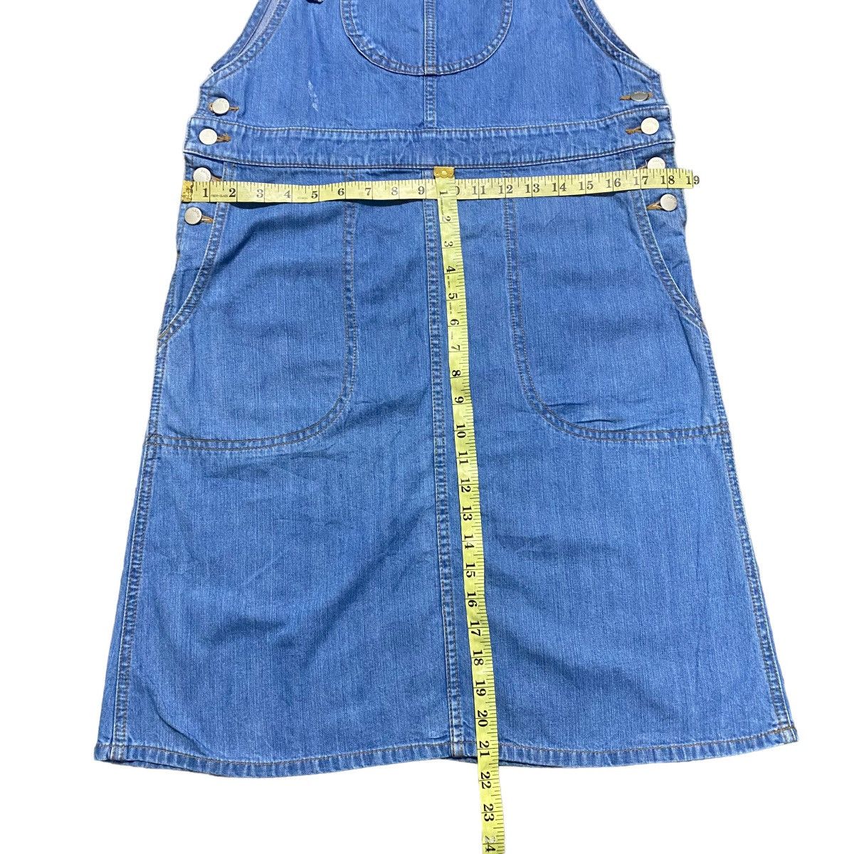 Issey Miyake Ne-net Denim Overall Dress Size M / US 6-8 / IT 42-44 - 13 Thumbnail