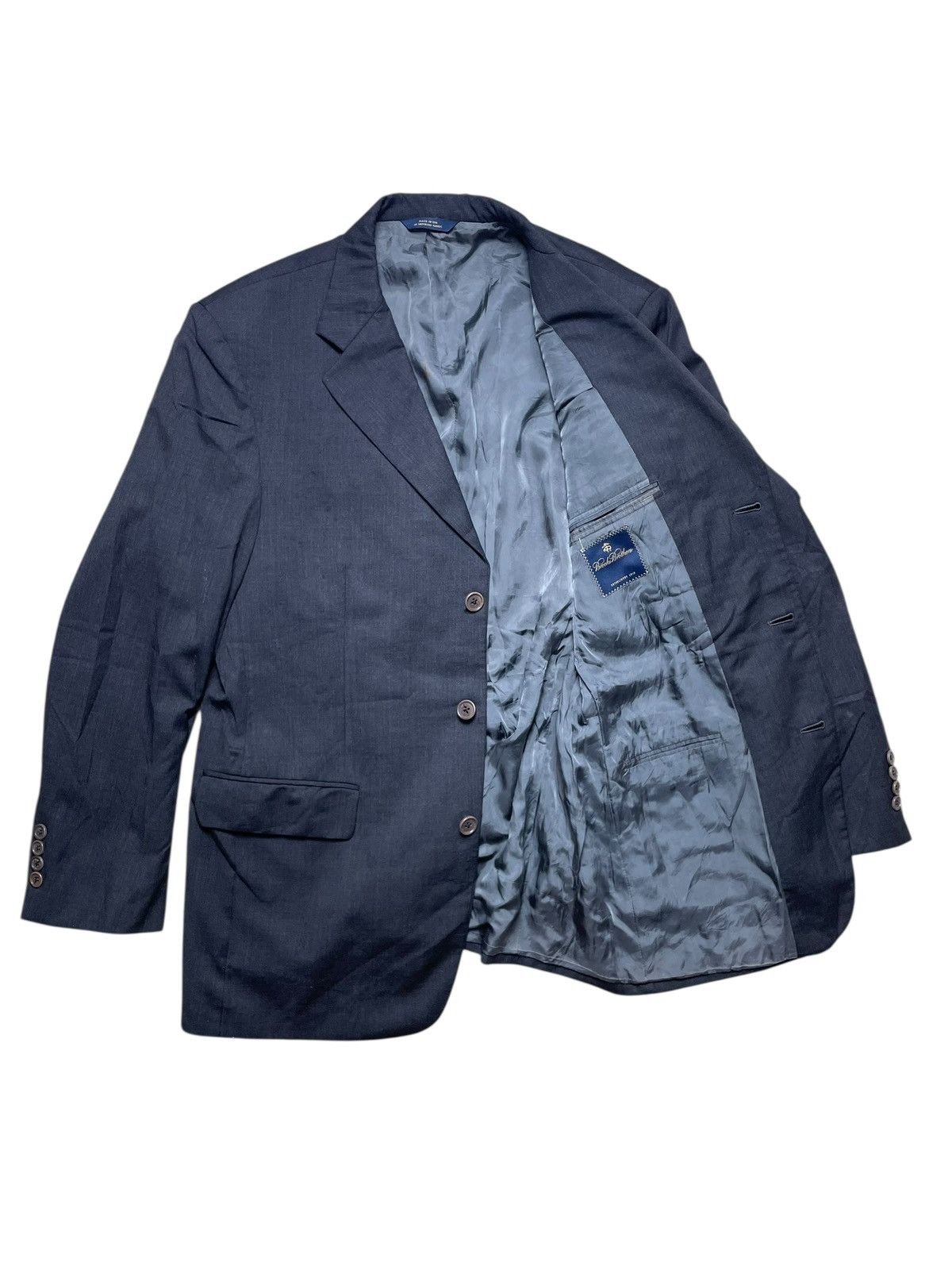 Brooks Brothers Vintage Distressed Brooks Brothers Blazer Thrashed Faded USA Size 42R - 2 Thumbnail