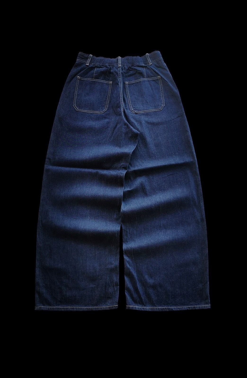 GU GU Baggy High Waist Jeans Size 32" / US 10 / IT 46 - 2 Thumbnail