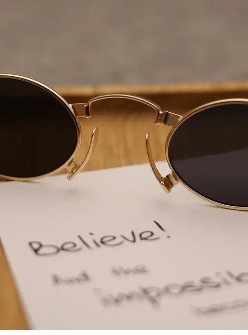 Japanese Brand Retro punk sunglasses Size ONE SIZE - 4 Thumbnail