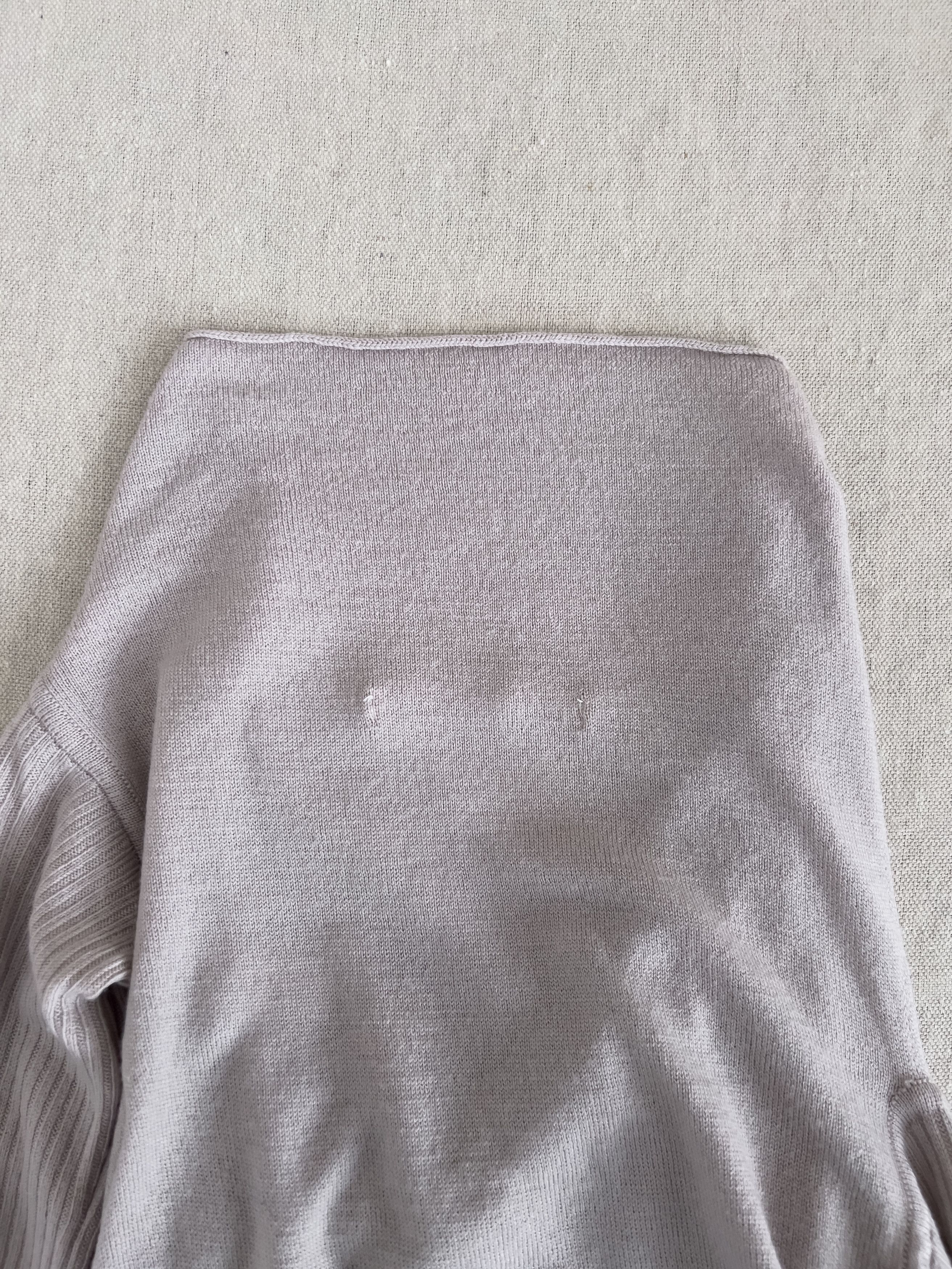 Rick Owens FW03 ‘TRUCKER’ Runway Off-Shoulder Wool Knit Size S / US 4 / IT 40 - 8 Thumbnail