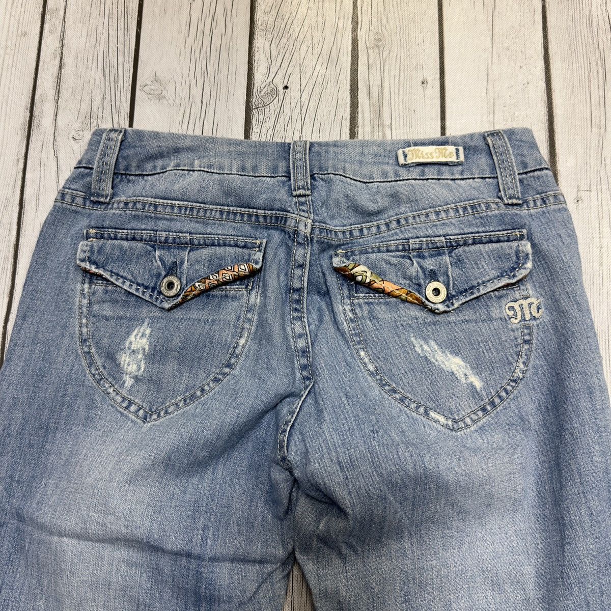 Miss Me × Vintage Vintage Miss Me flare jeans Size 27" / US 4 / IT 40 - 4 Thumbnail