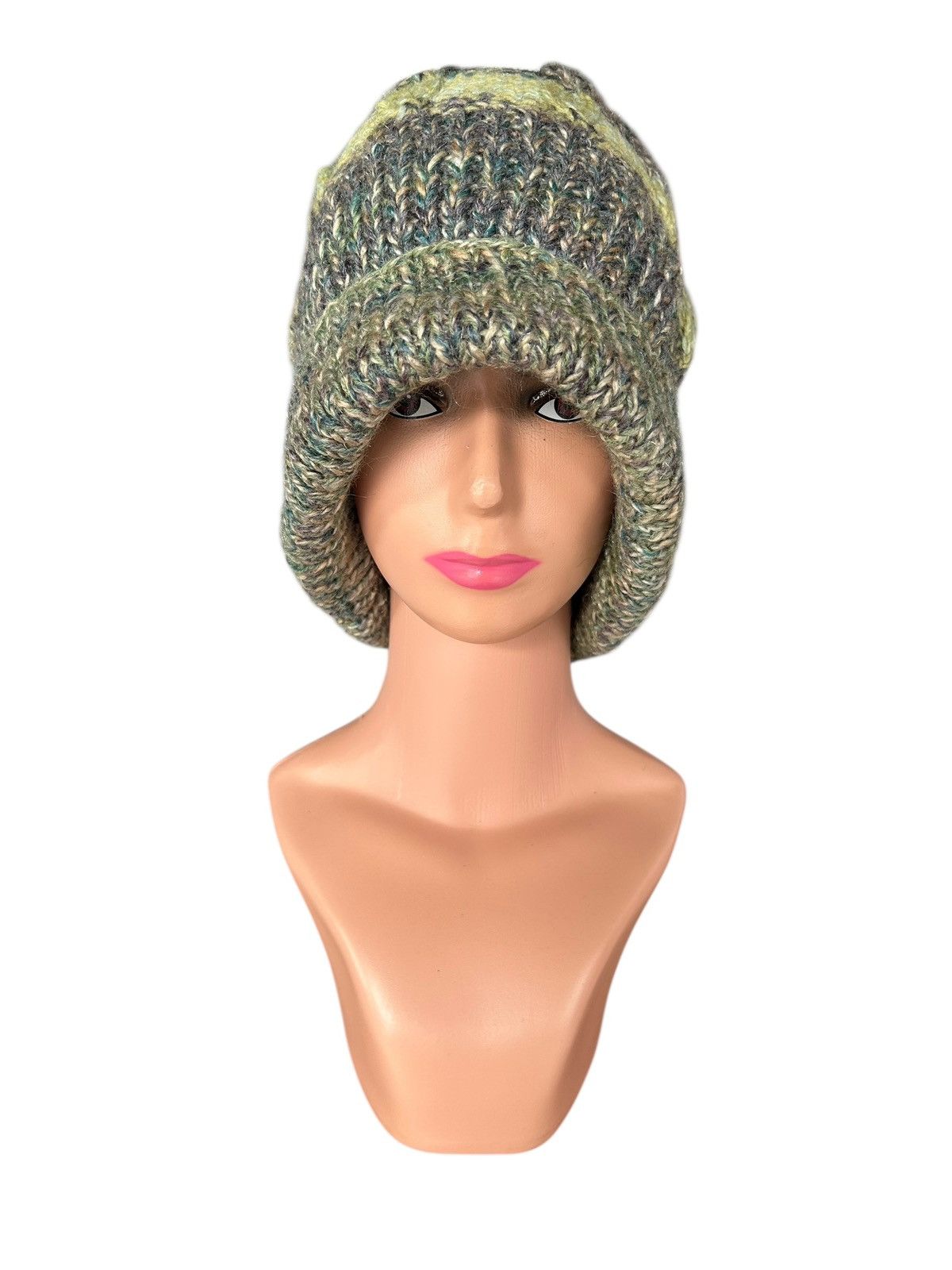 Kapital Crochet Knitted Handmade Beanie Hats Size ONE SIZE - 4 Thumbnail