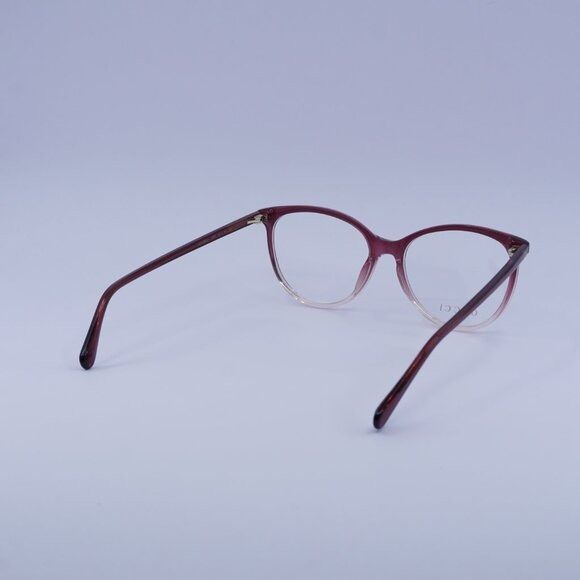 Gucci Gucci GG0550O 007 Eyeglasses Burgundy Gradient 53mm Frame Size ONE SIZE - 11 Thumbnail