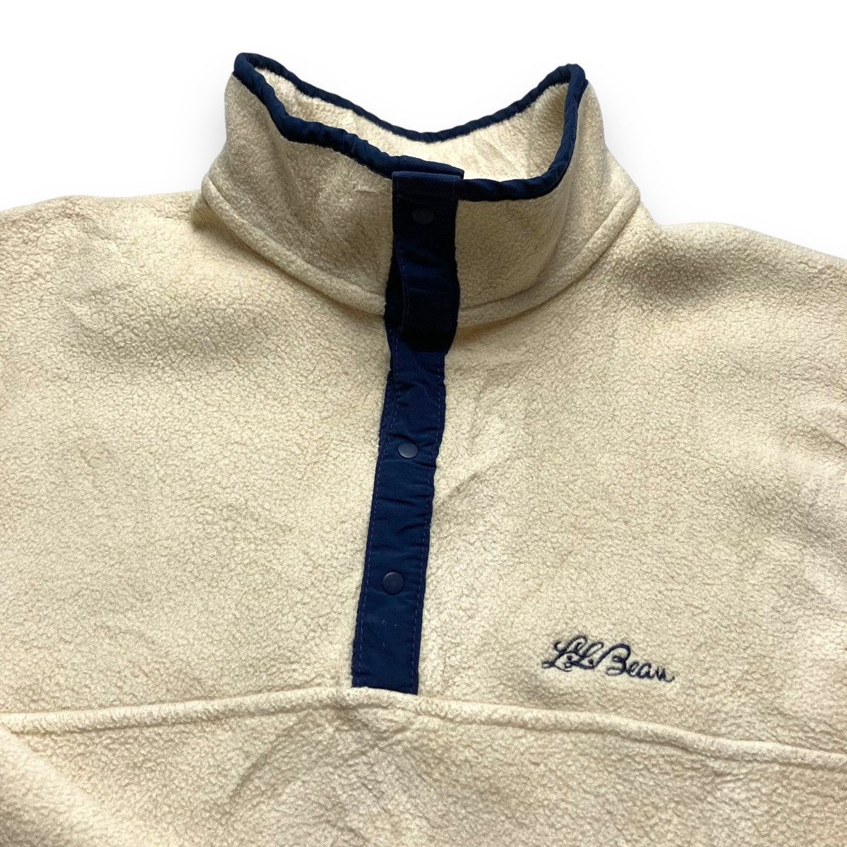 L.L. Bean × Vintage VINTAGE LL BEAN EMBROIDERED SPELL OUT FLEECE JACKET Size US M / EU 48-50 / 2 - 5 Thumbnail