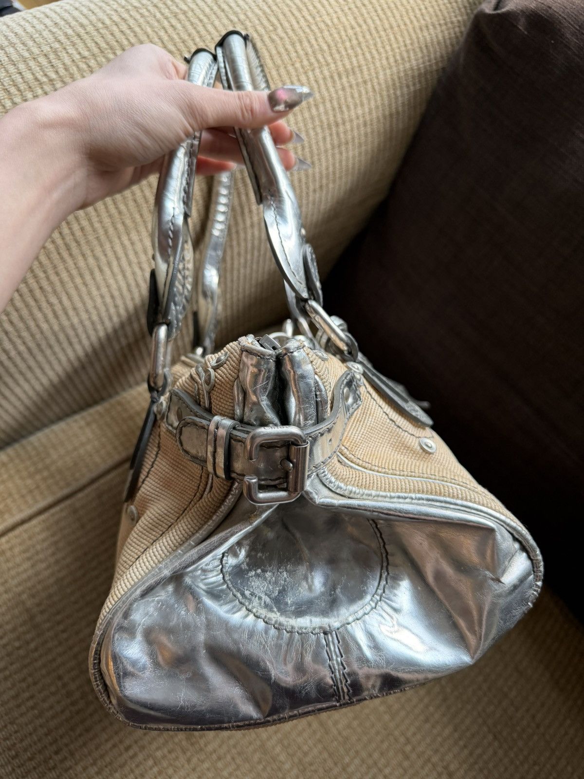 Chloe Chloe Paddington silver bag Size ONE SIZE - 4 Thumbnail