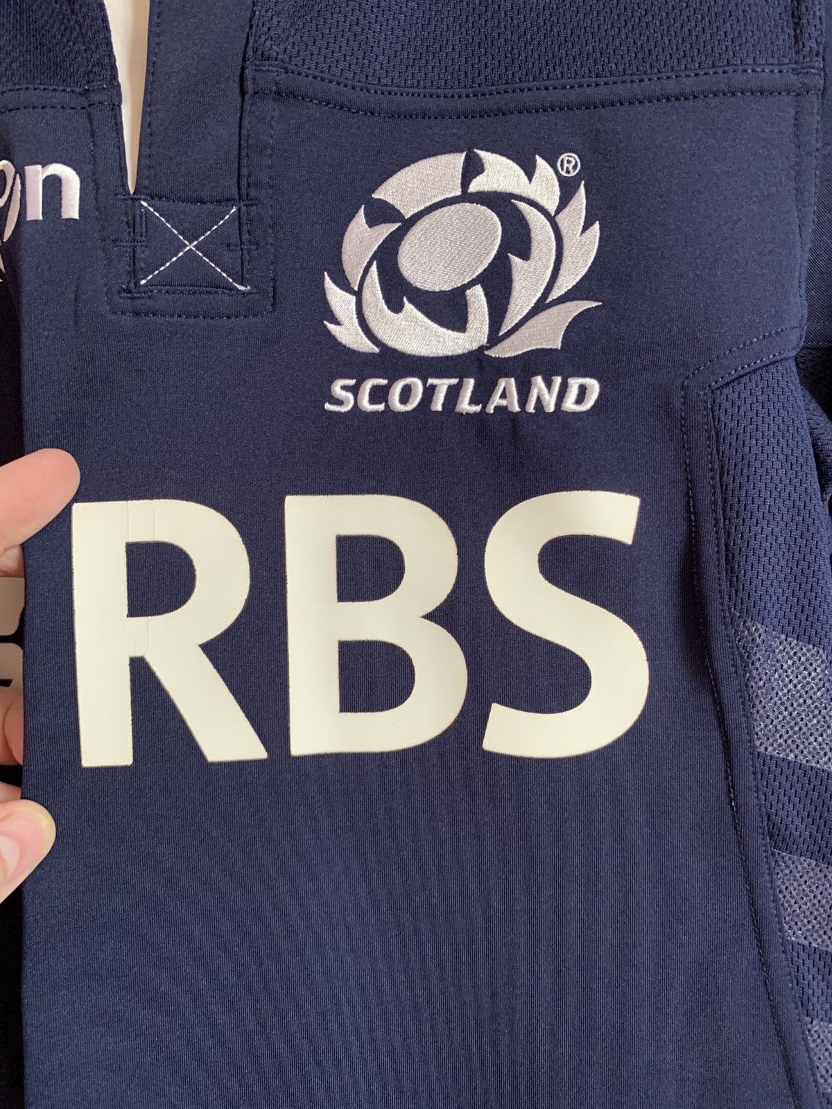 Macron Scotland Home Rugby Union Shirt Macron Jersey Size M Size US M / EU 48-50 / 2 - 6 Thumbnail