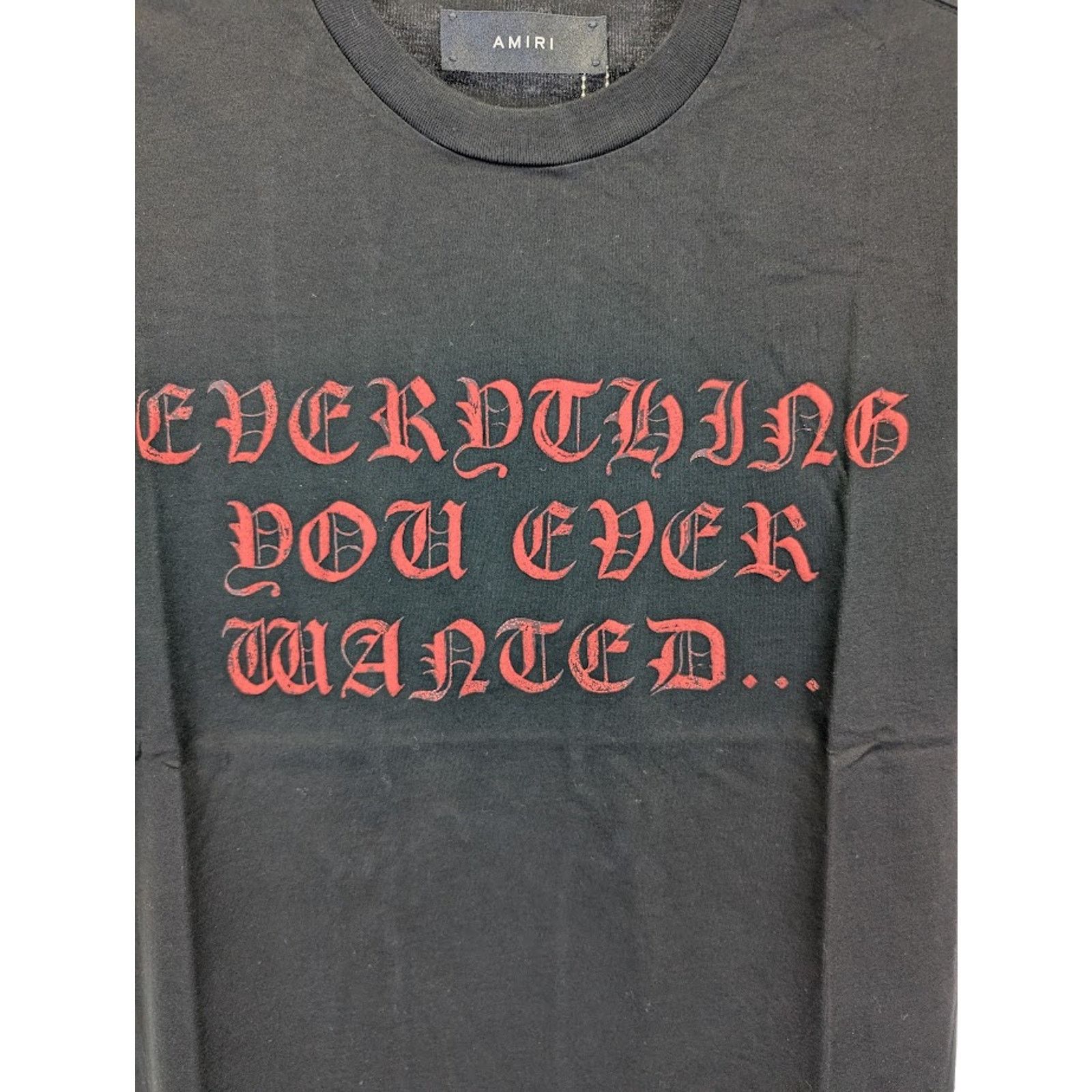 Amiri o1rshd1 Everything T-Shirt in Black / Red Size US L / EU 52-54 / 3 - 6 Thumbnail