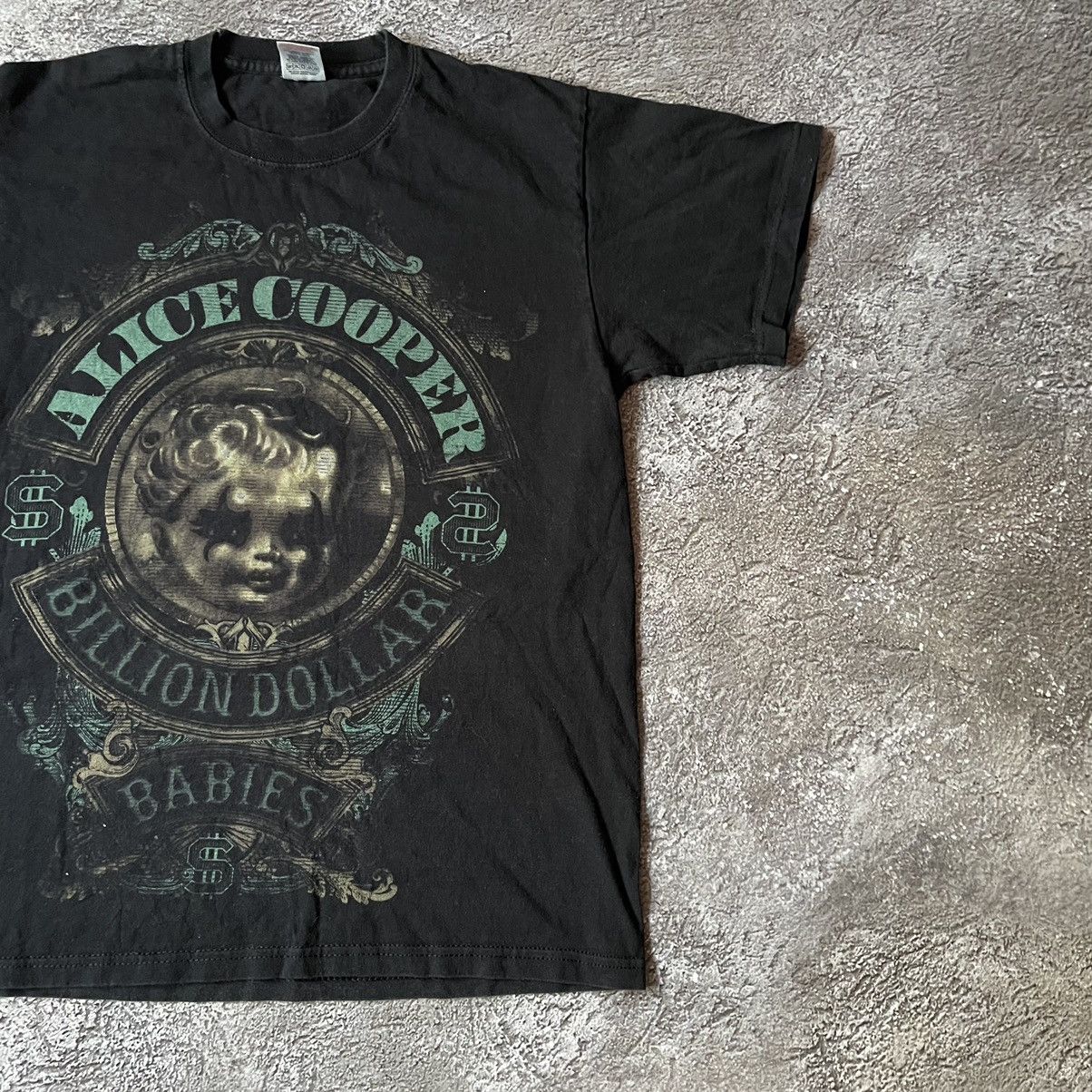 Vintage Vintage 00s Alice Cooper Graphic Tee Sun Faded Grunge Boxy M Size US M / EU 48-50 / 2 - 3 Thumbnail