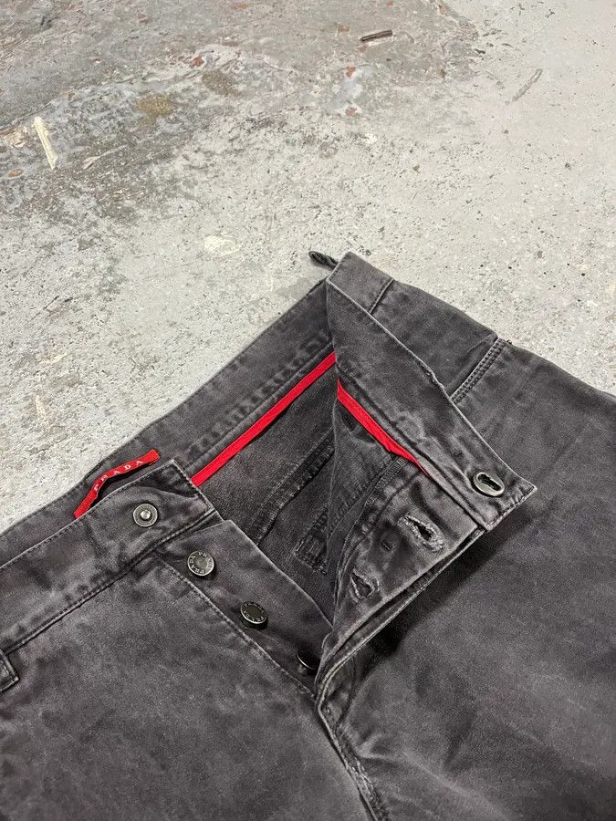Prada SS2008 Prada Avant-Garde Faded Grey Slim Pants Size US 32 / EU 48 - 9 Thumbnail