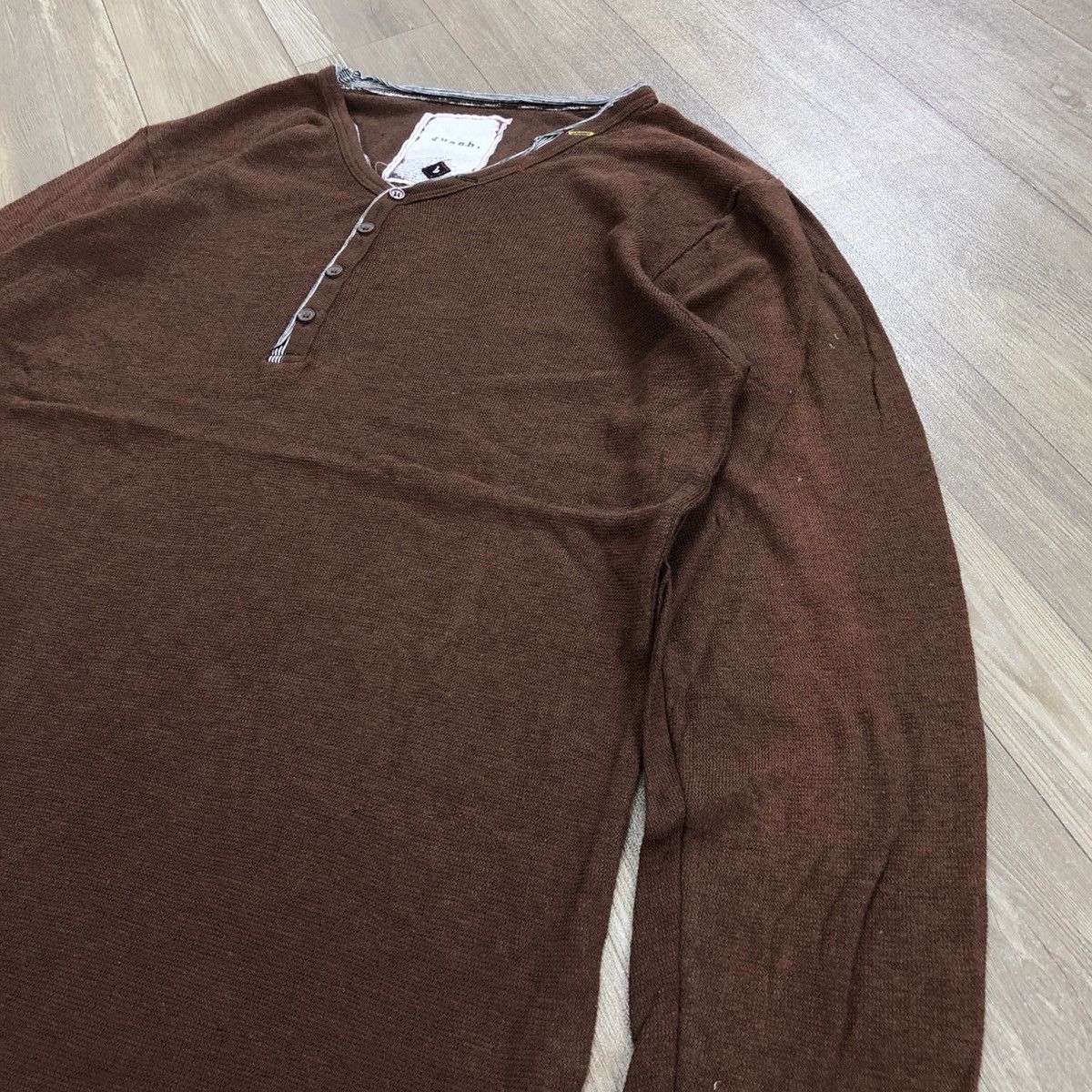 If Six Was Nine × Japanese Brand × Le Grande Bleu (L.G.B.) 2000s Quash Double Layers Goa Lgb Ifsixwasnine Long Sleeve Size US L / EU 52-54 / 3 - 3 Thumbnail