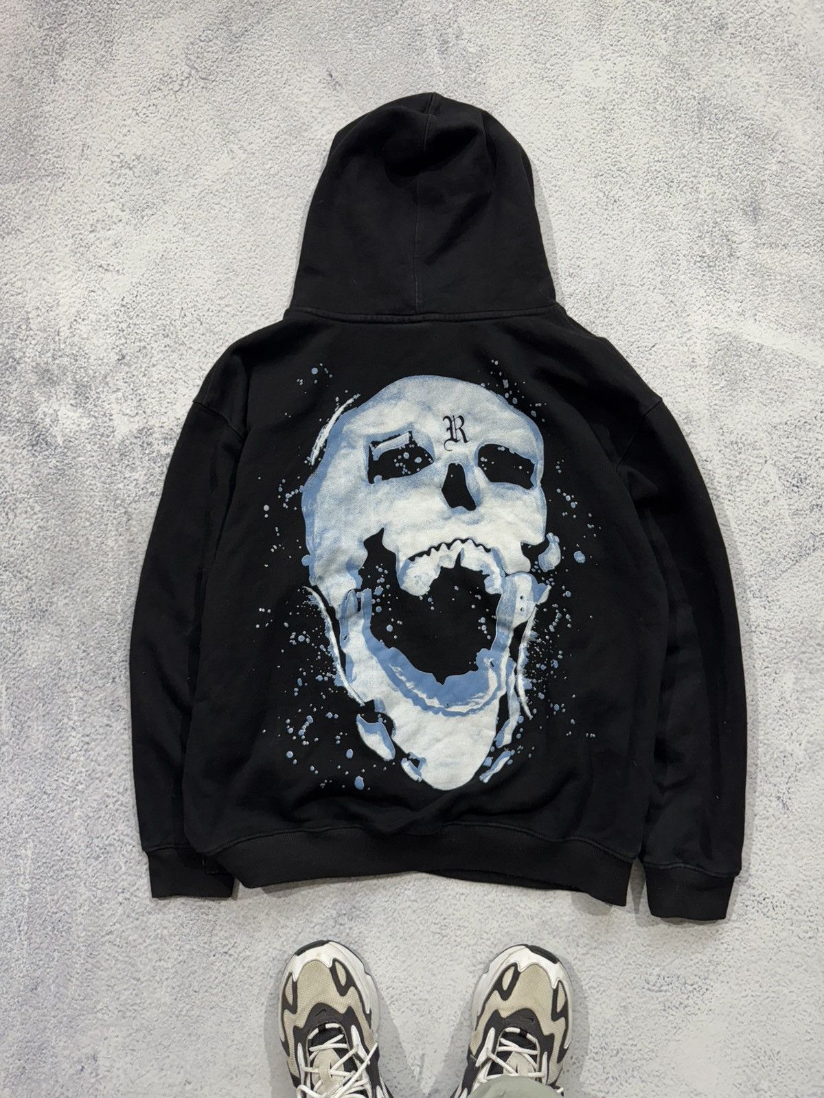 Revenge × Vintage Vintage Revenge Hoodie skull men’s M oversized big logo Size US M / EU 48-50 / 2 - 2 Thumbnail