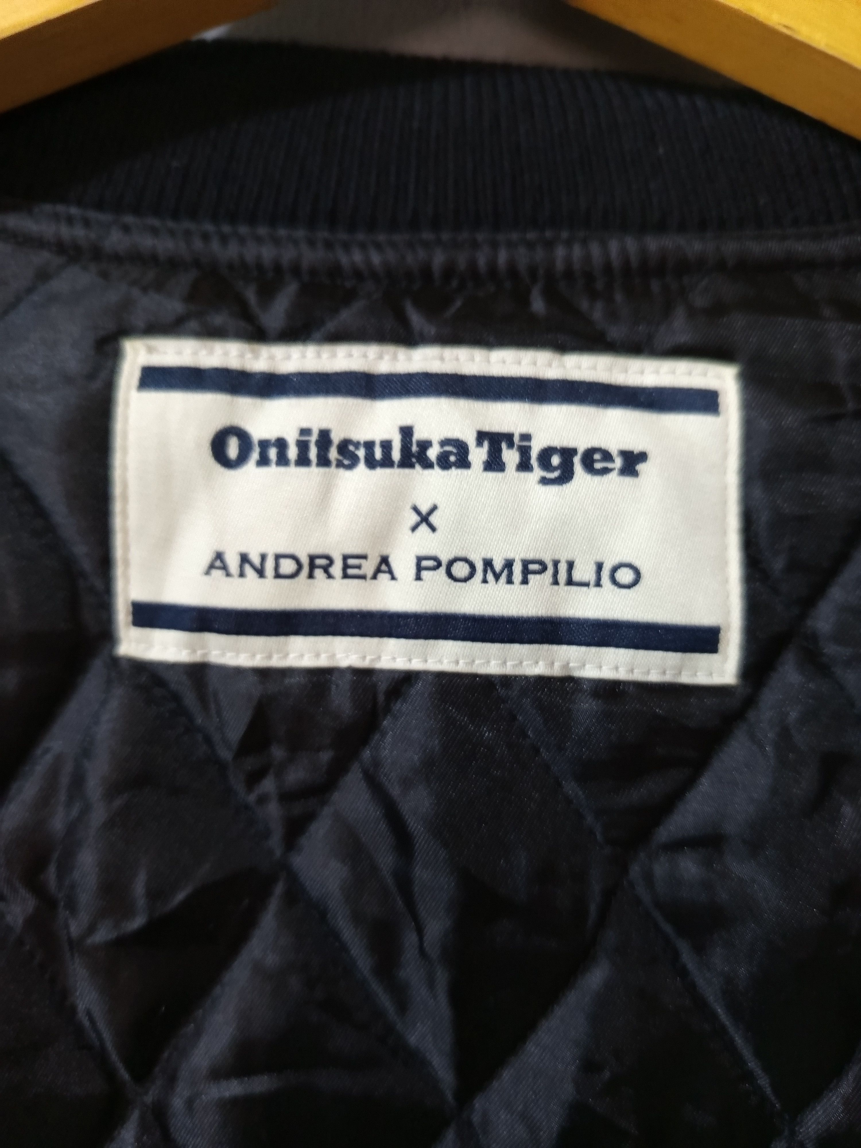 Onitsuka Tiger Andrea Pompilio Jacket Produce By Asics