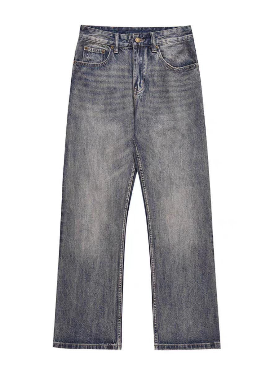 Vintage Washed Embroidered Stacked Jeans, Flared Jeans Size US 30 / EU 46 - 2 Thumbnail