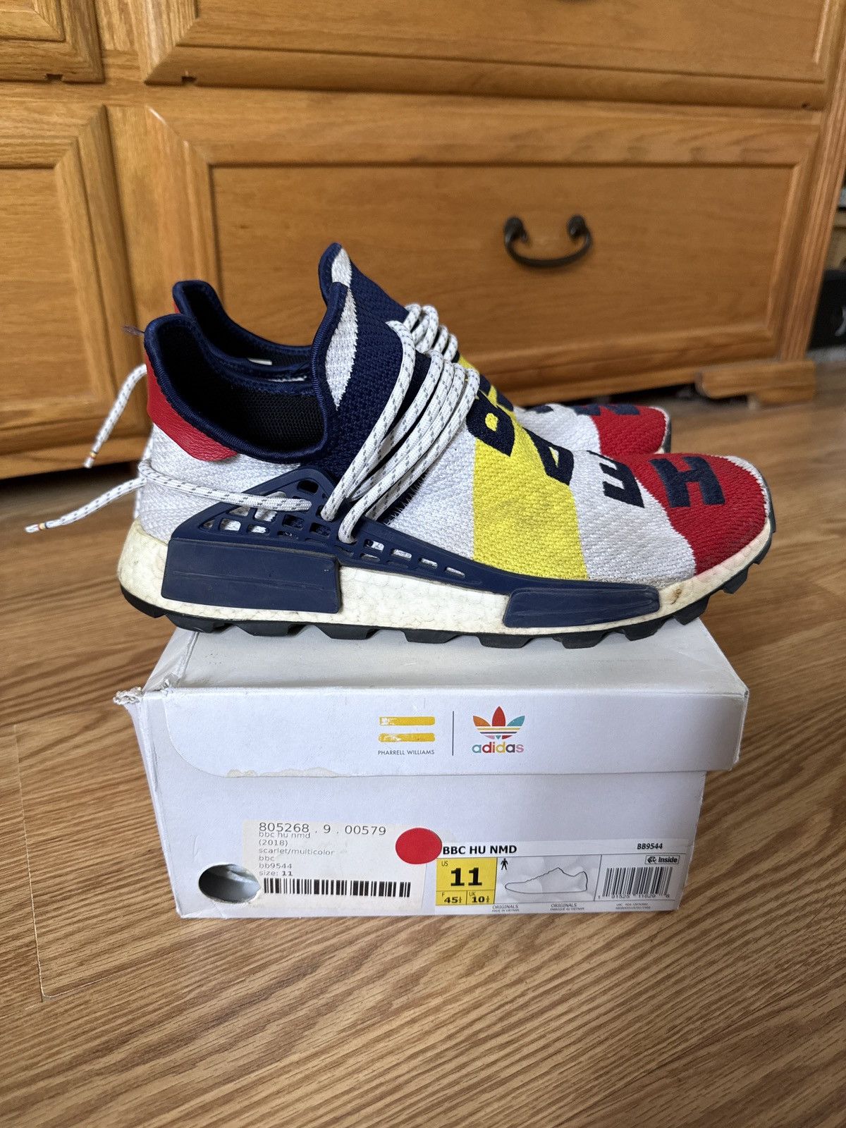 Adidas Adidas x Billionaire Boys Club Human Racers Size US 11 / EU 44 - 3 Thumbnail