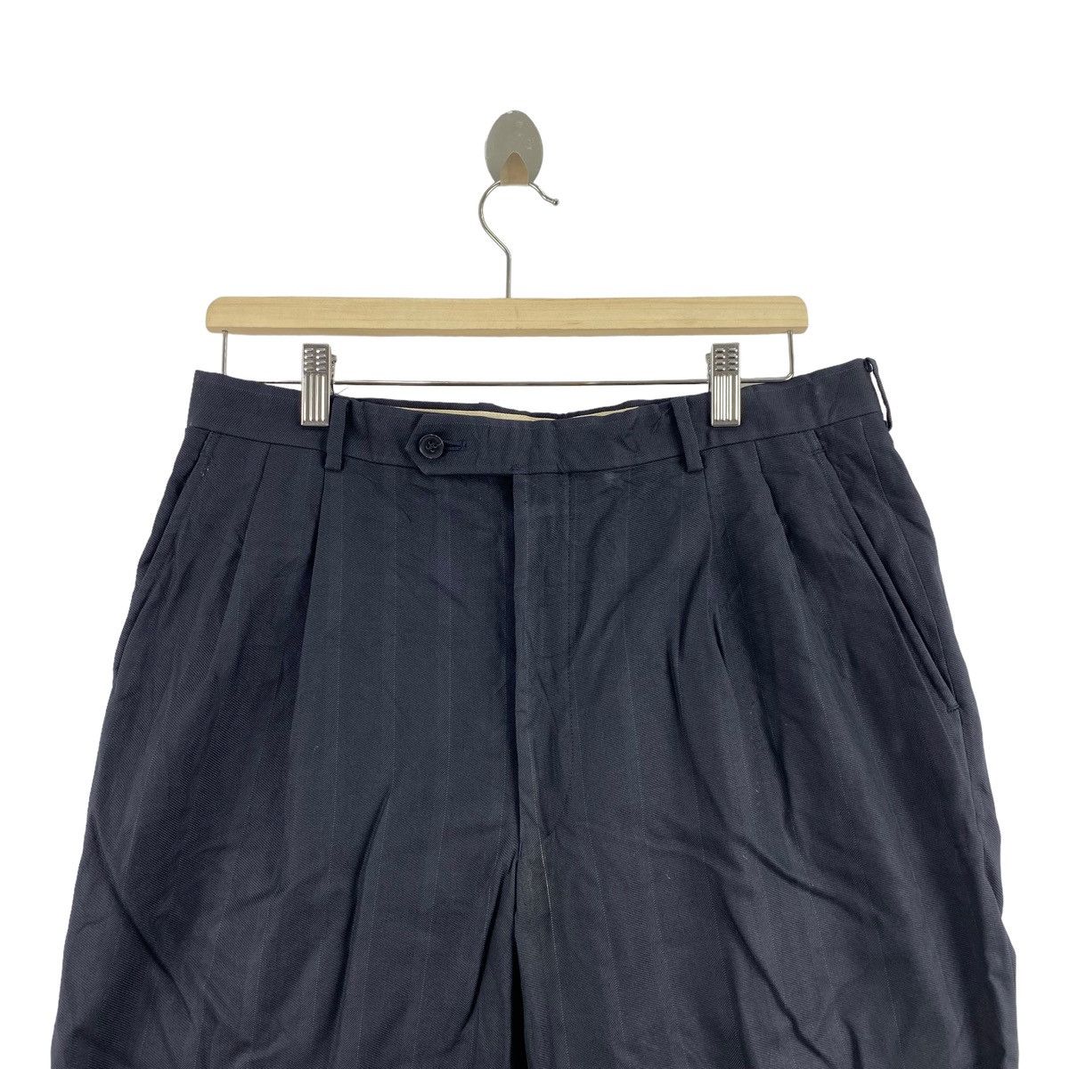 Christian Dior Monsieur Vintage CHRISTIAN DIOR MONSIEUR Straight Cut Wool Pant Size US 34 / EU 50 - 2 Thumbnail
