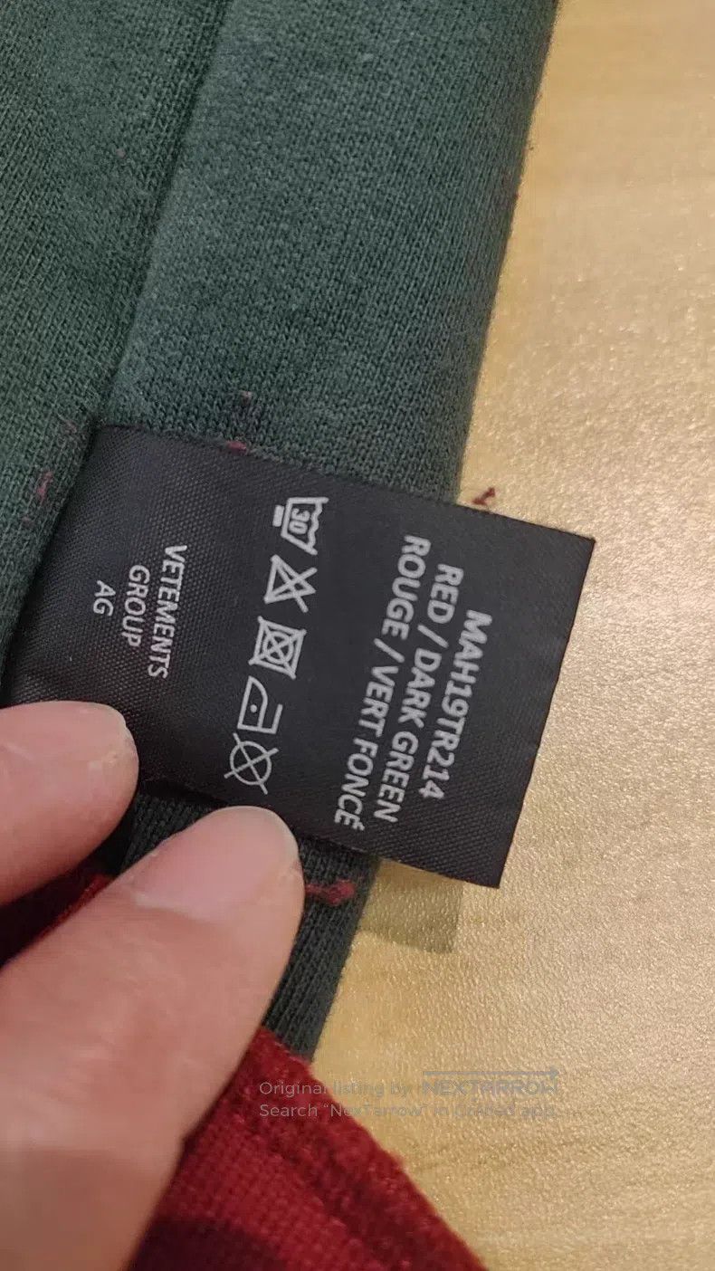 Vetements Vetements Patchwork Hoodie Size US S / EU 44-46 / 1 - 5 Thumbnail