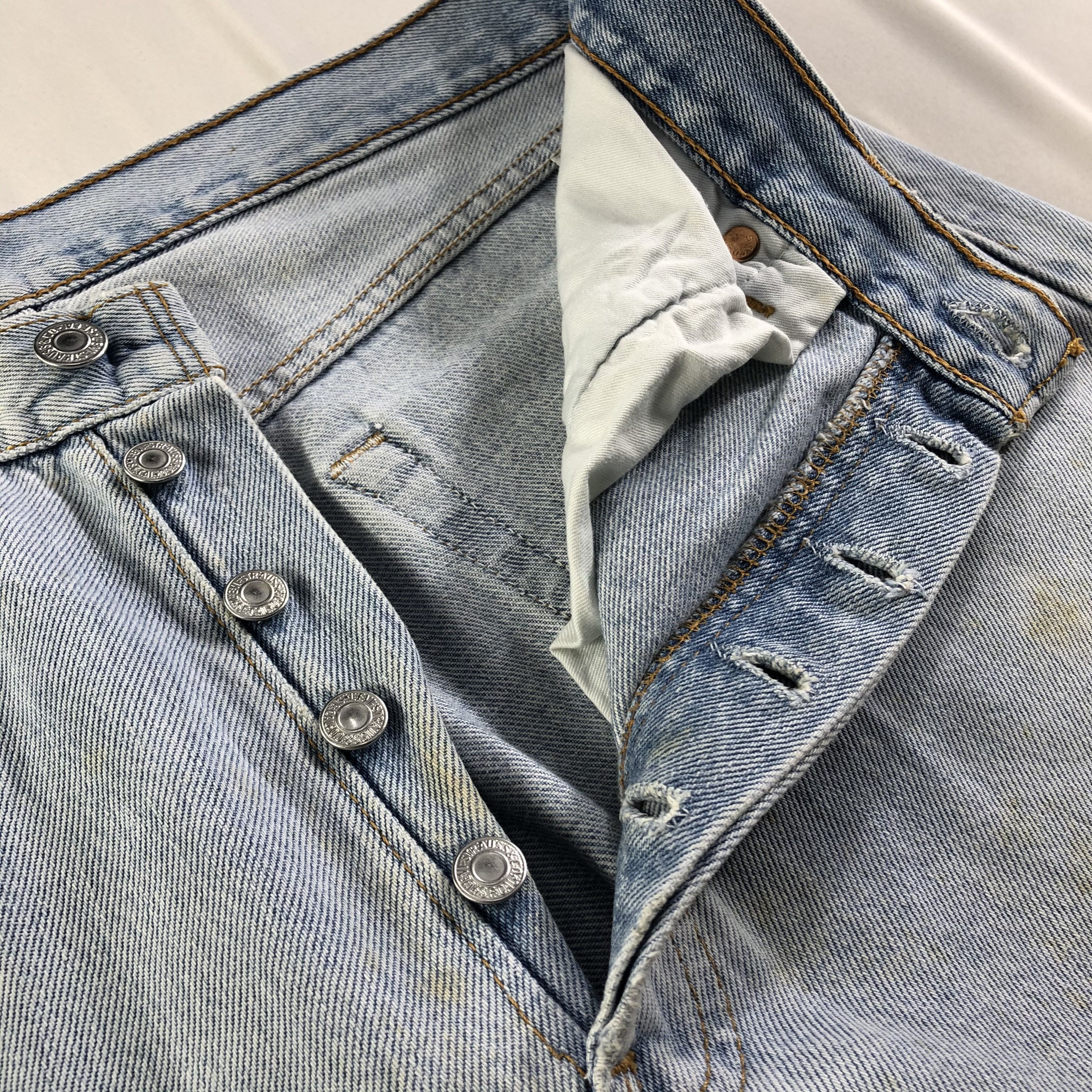Levi's × Vintage Vintage 90s Levis 501 Jeans-JM3720 Size US 32 / EU 48 - 7 Thumbnail