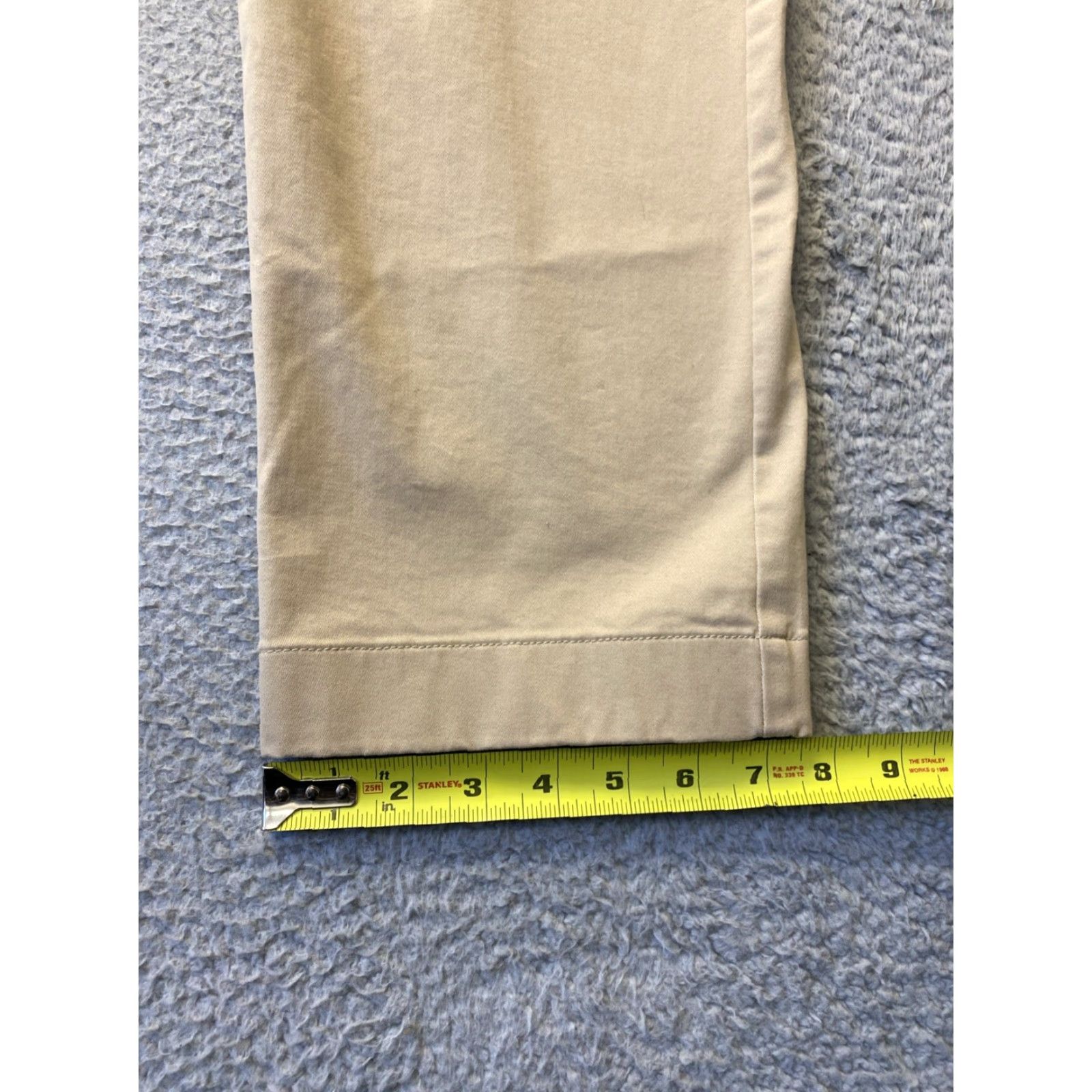 J.Crew J. Crew Men's Chino Pants 36x32 Light Tan Slim Fit Tapered 5-Pocket Comfort American Size US 36 / EU 52 - 5 Thumbnail