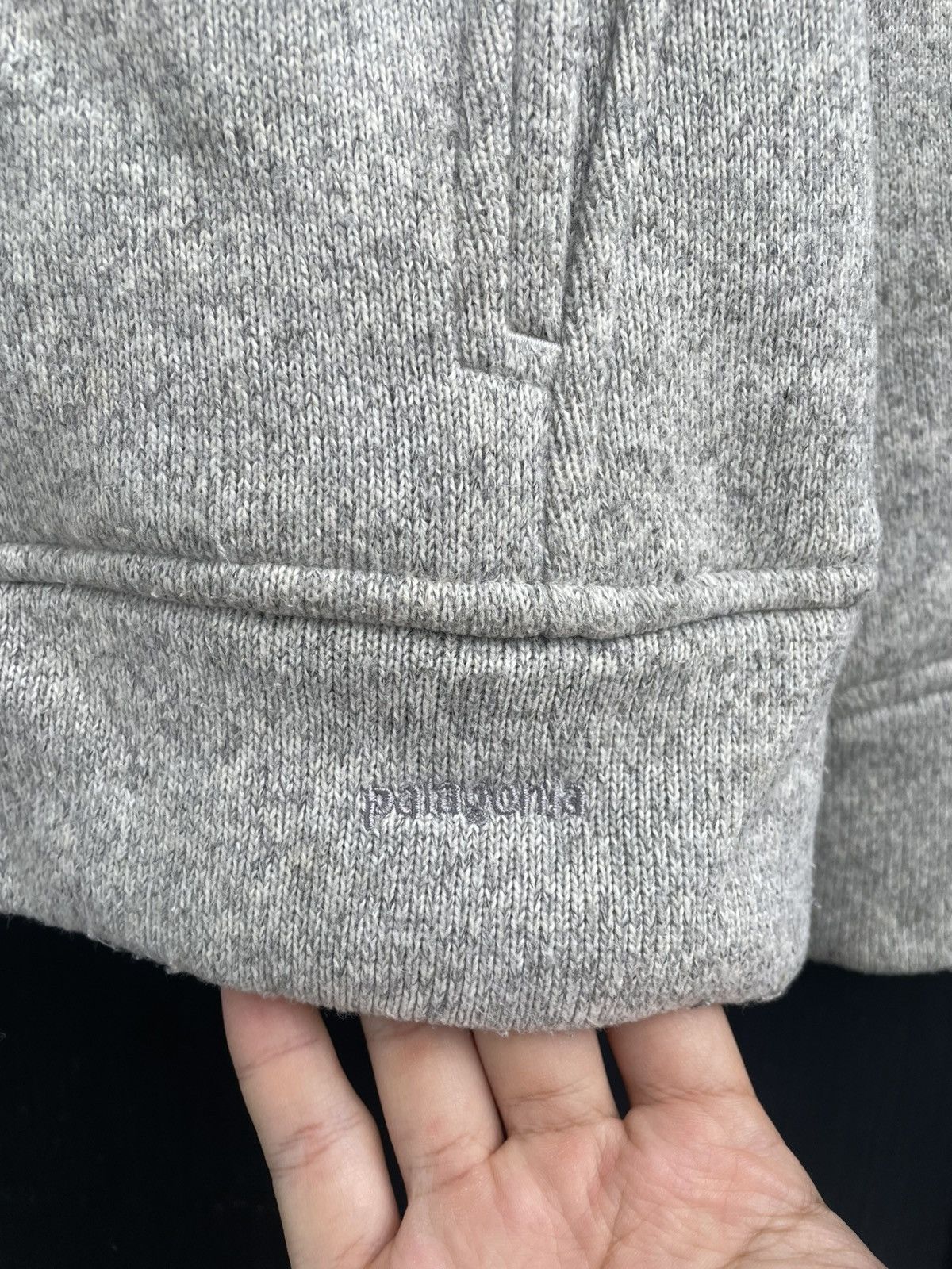 Patagonia Vintage Patagonia Zipper Hoodie Nice Design Size S / US 4 / IT 40 - 5 Thumbnail