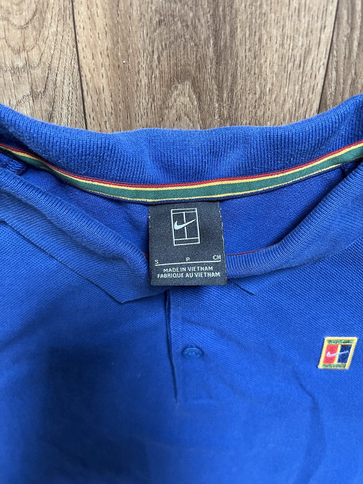 Vintage Vintage Nike Challenge Court Polo T Shirt Size US S / EU 44-46 / 1 - 2 Thumbnail