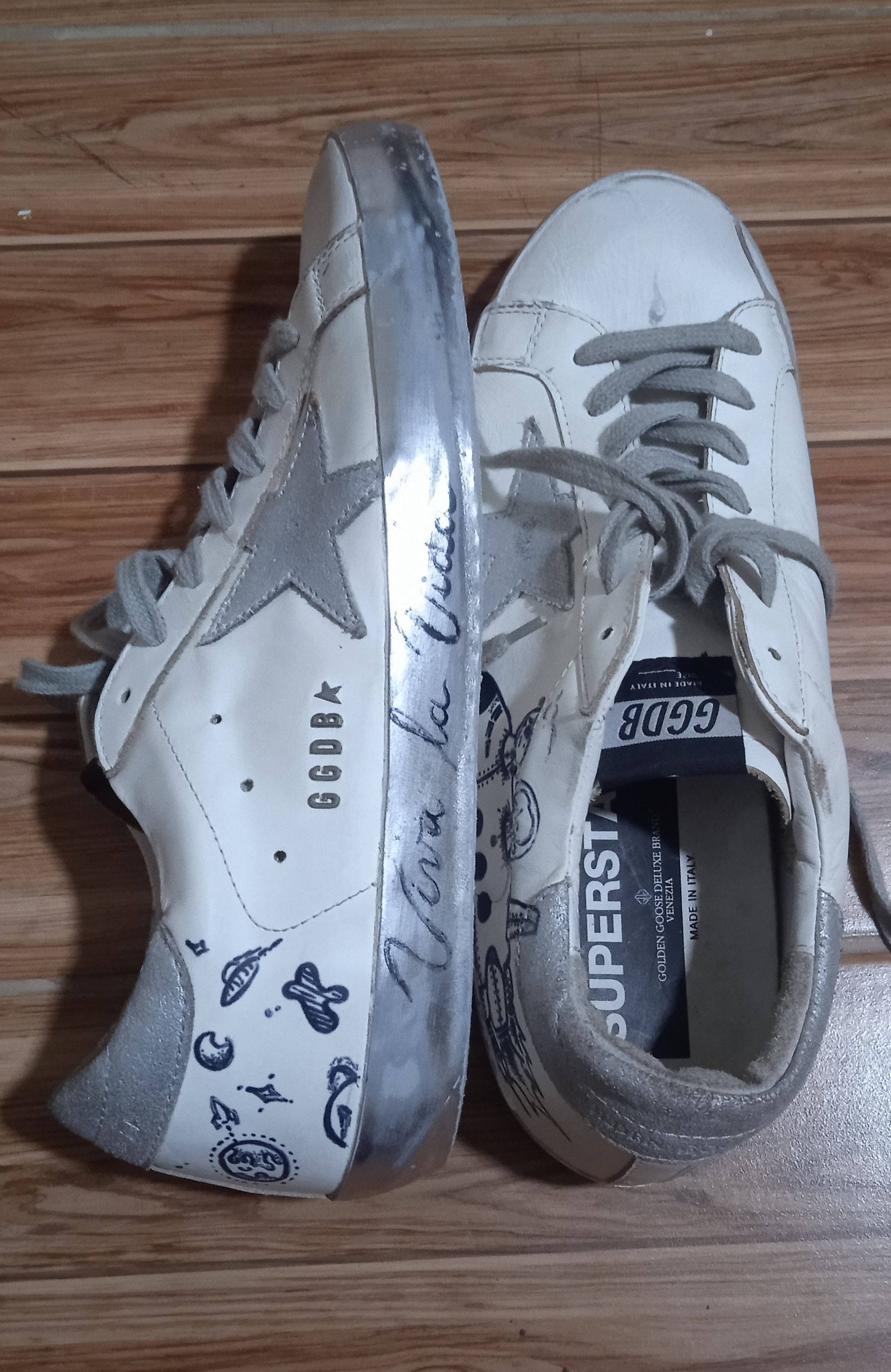 Golden Goose GOLDEN GOOSE SUPER STAR Size US 8 / EU 41 - 1 Thumbnail