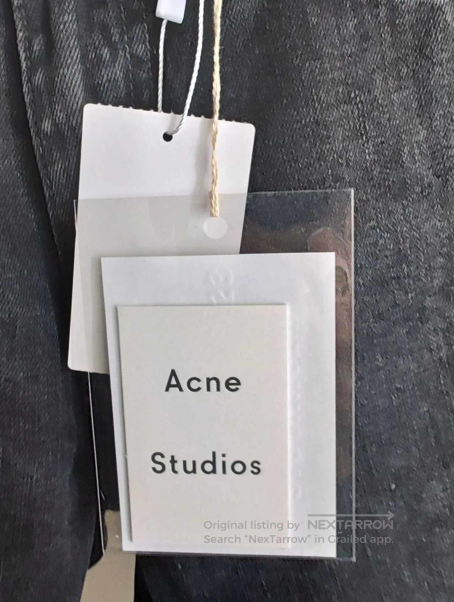 Acne Studios Acne Studios Men's Black Slim Jeans 32/32. Size US 32 / EU 48 - 6 Thumbnail