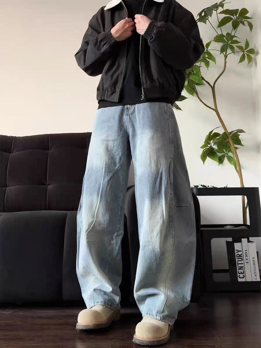 Japanese Brand × Vintage Vintage Washed and Aged Machete Loose Fit Jeans Size US 32 / EU 48 - 1 Thumbnail