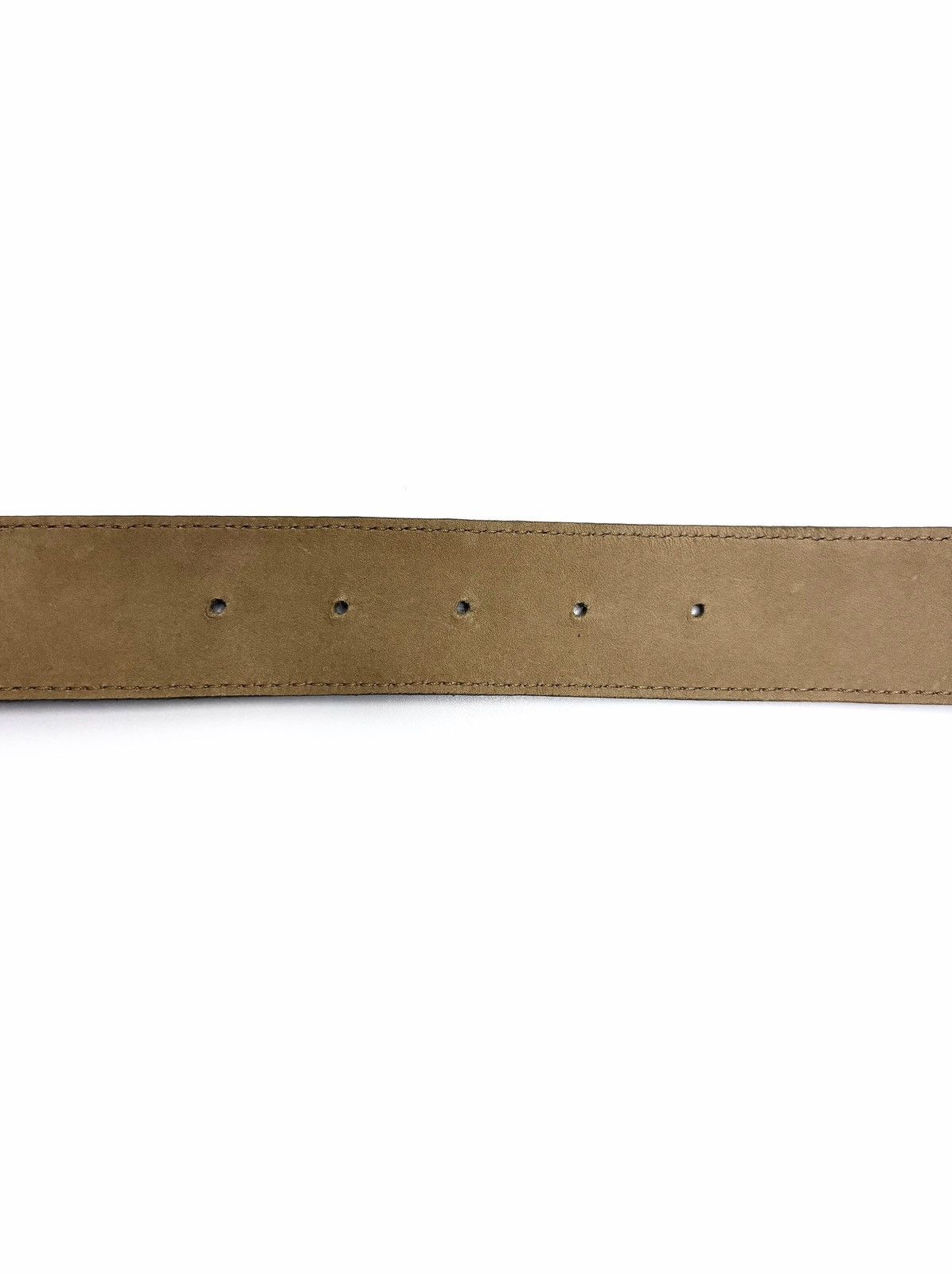 Genuine Leather Leatherock Genuine Leather Brass Belt Size ONE SIZE - 12 Thumbnail