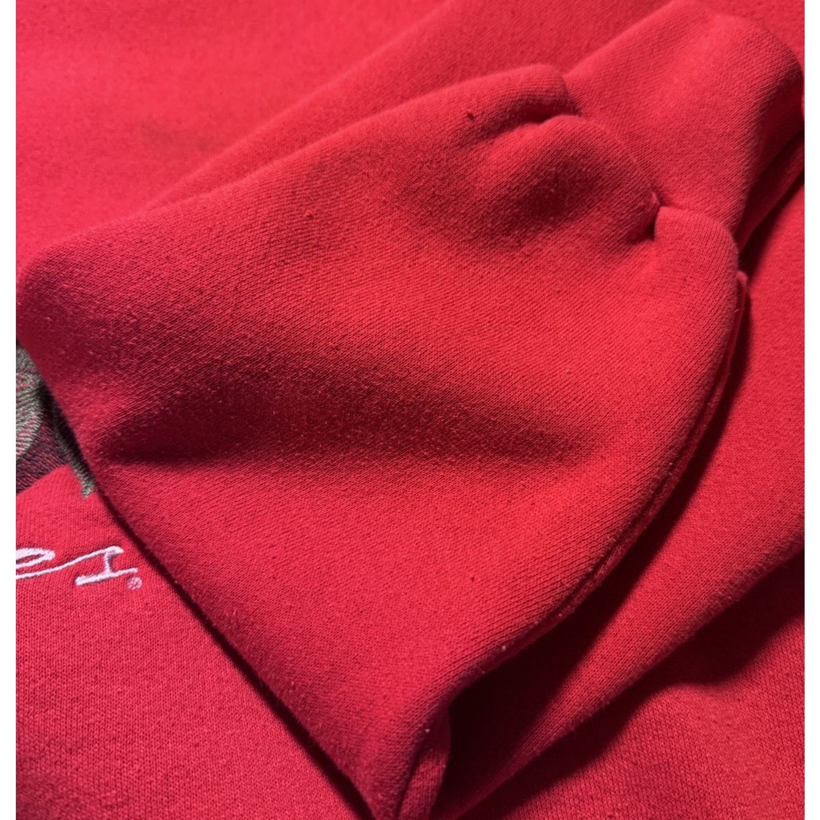 Gildan VTG Ohio State Buckeyes Red Santee Sweatshirt USA size L Size US L / EU 52-54 / 3 - 8 Thumbnail