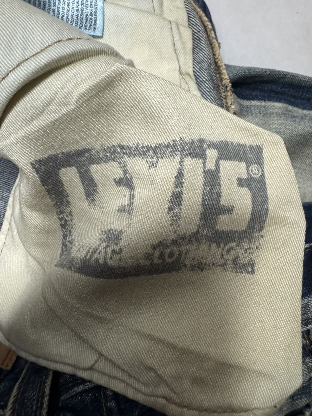 Levi's 💥RARE SELVEDGE💥LEVI'S ( LVC ) 505 BELL BOTTOM BIG E MUDWASH Size US 26 / EU 42 - 12 Thumbnail