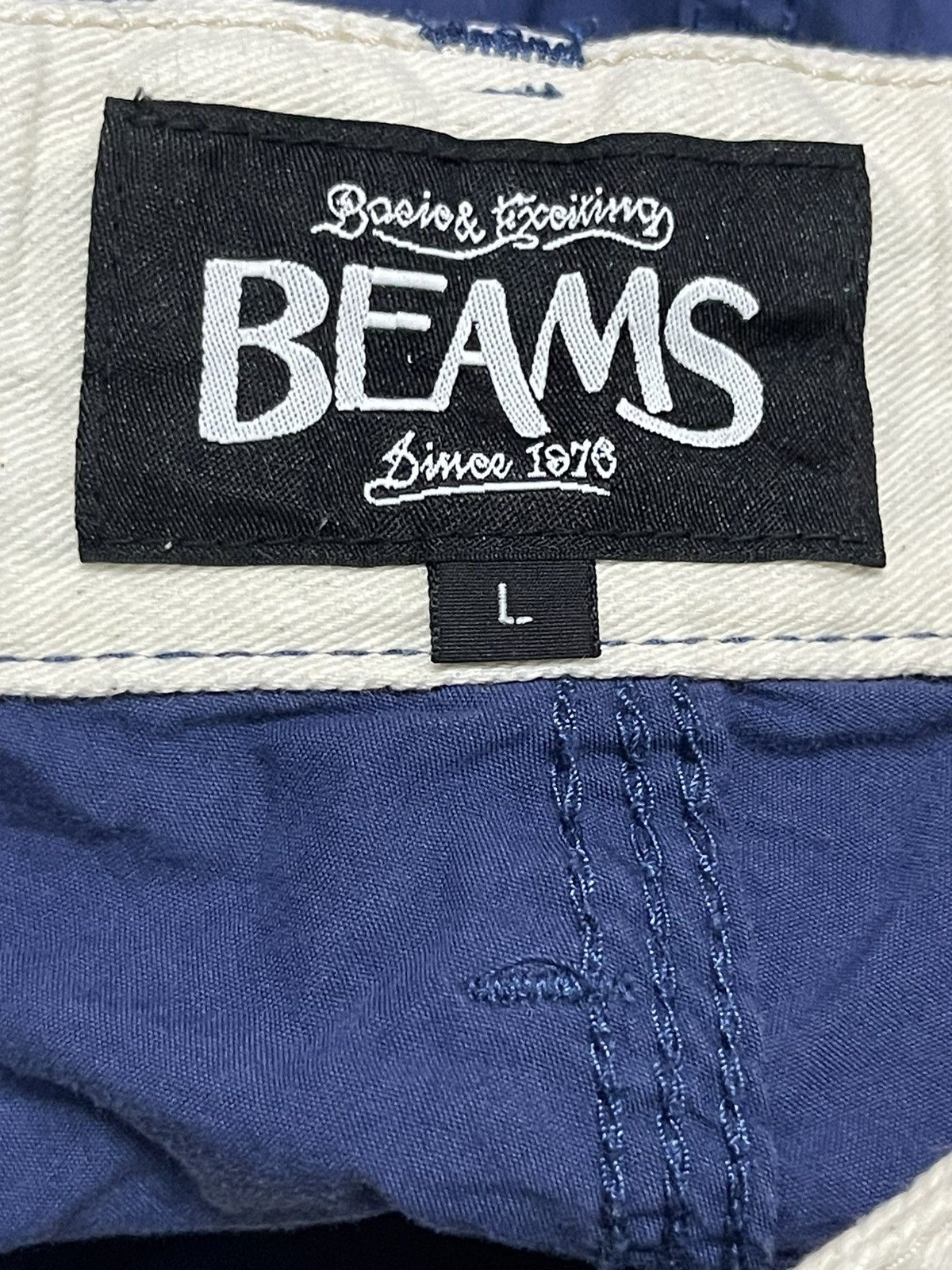 Beams Plus × Kith Beams Military Drawstring Short Pants Navy Style Size US 32 / EU 48 - 9 Thumbnail