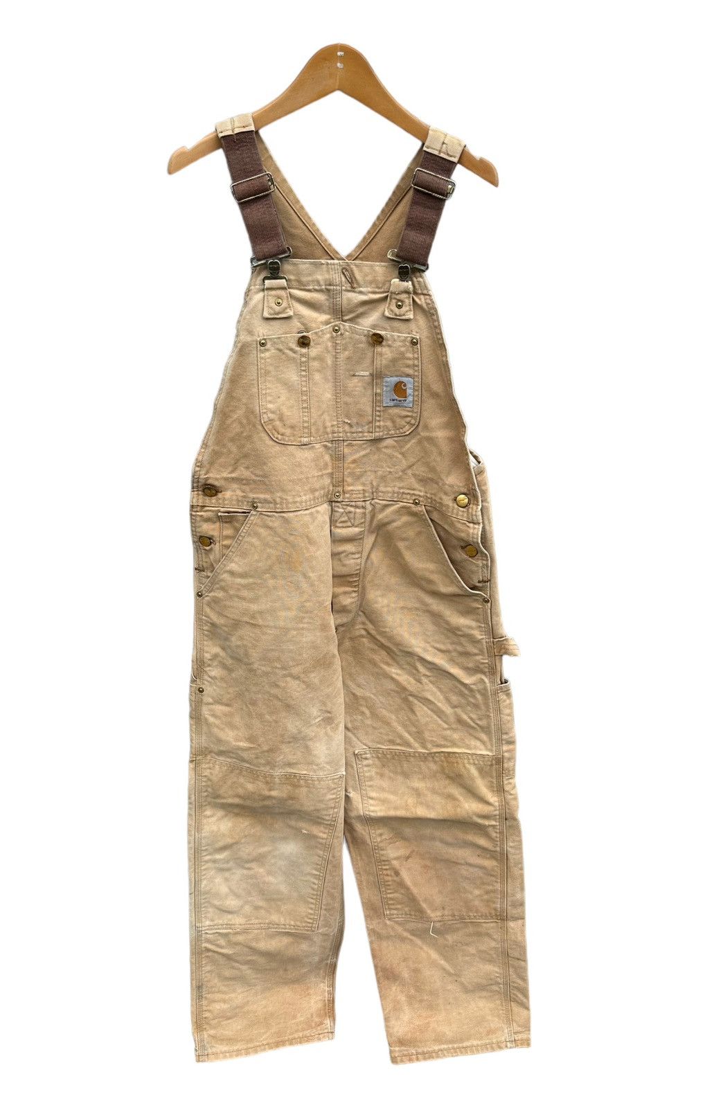 Carhartt Vintage carhartt double knee overalls Size US 34 / EU 50 - 8 Thumbnail