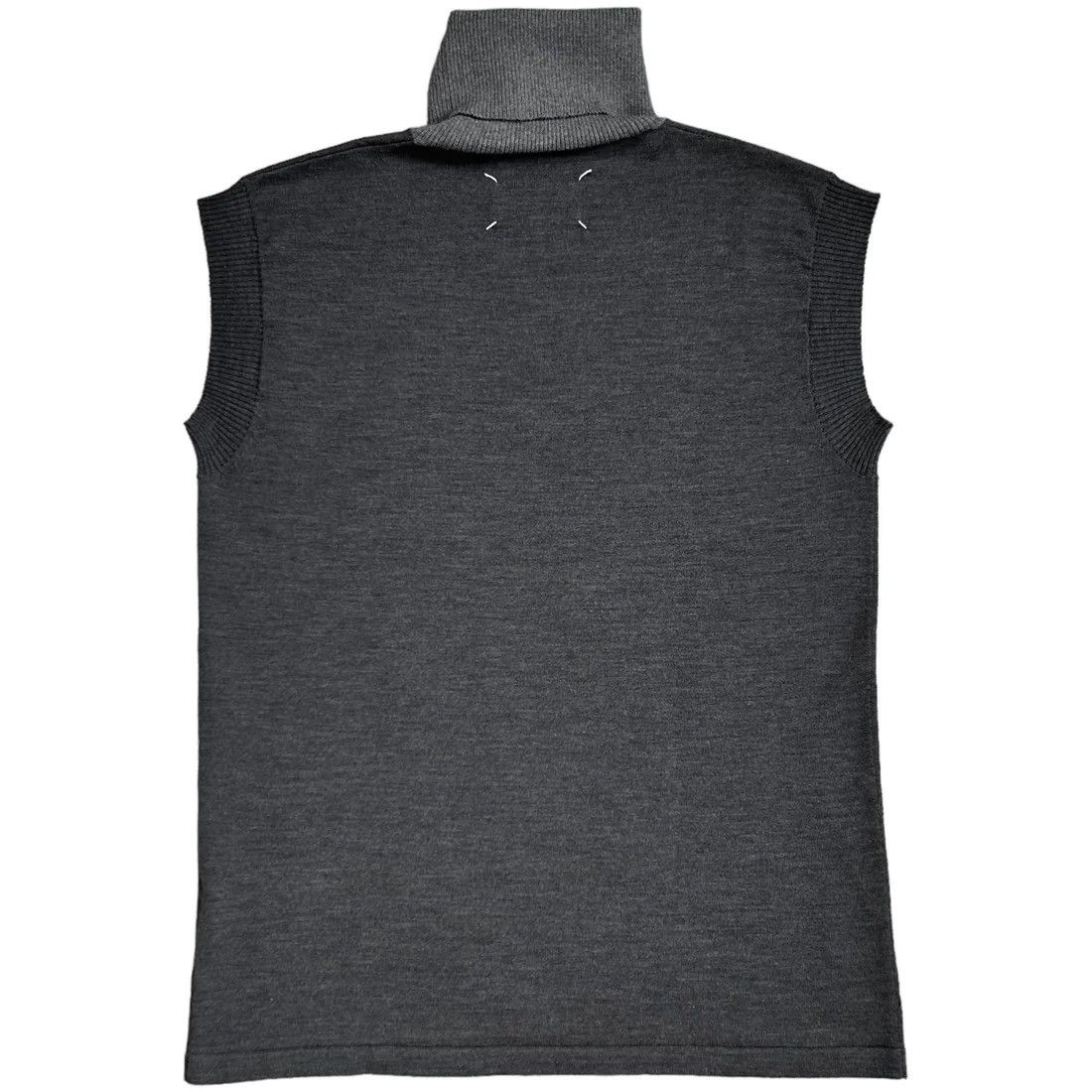 Maison Margiela Maison Martin Margiela Open Seam Sleeveless Rollneck Sweater - AW15 Size US M / EU 48-50 / 2 - 3 Thumbnail