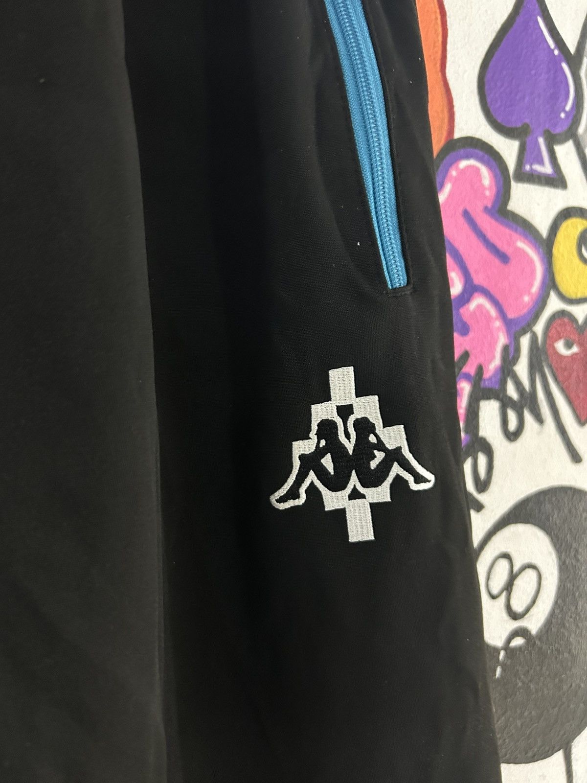 Kappa × Marcelo Burlon Kappa Marcelo Burlon napoli Trackpants Size US 30 / EU 46 - 2 Thumbnail