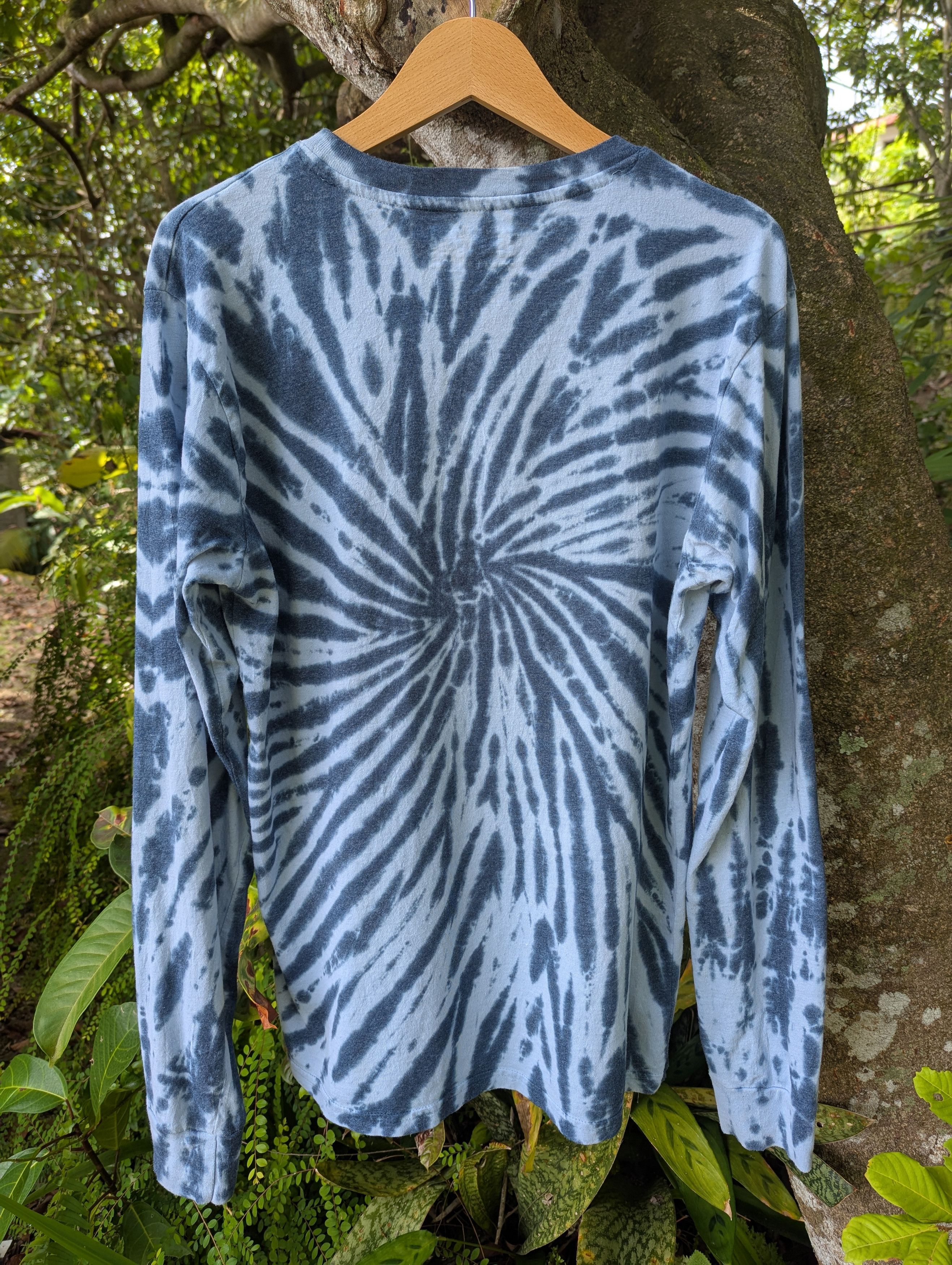 Band Tees NIN NINE INCH NAILS Tie dye Long Band Tshirt Size US M / EU 48-50 / 2 - 4 Thumbnail