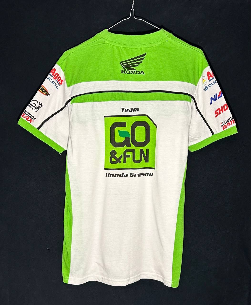 Honda HONDA Gresini Team Go & Fun Multicolor MotoGP Racing t shirt Size US S / EU 44-46 / 1 - 2 Thumbnail