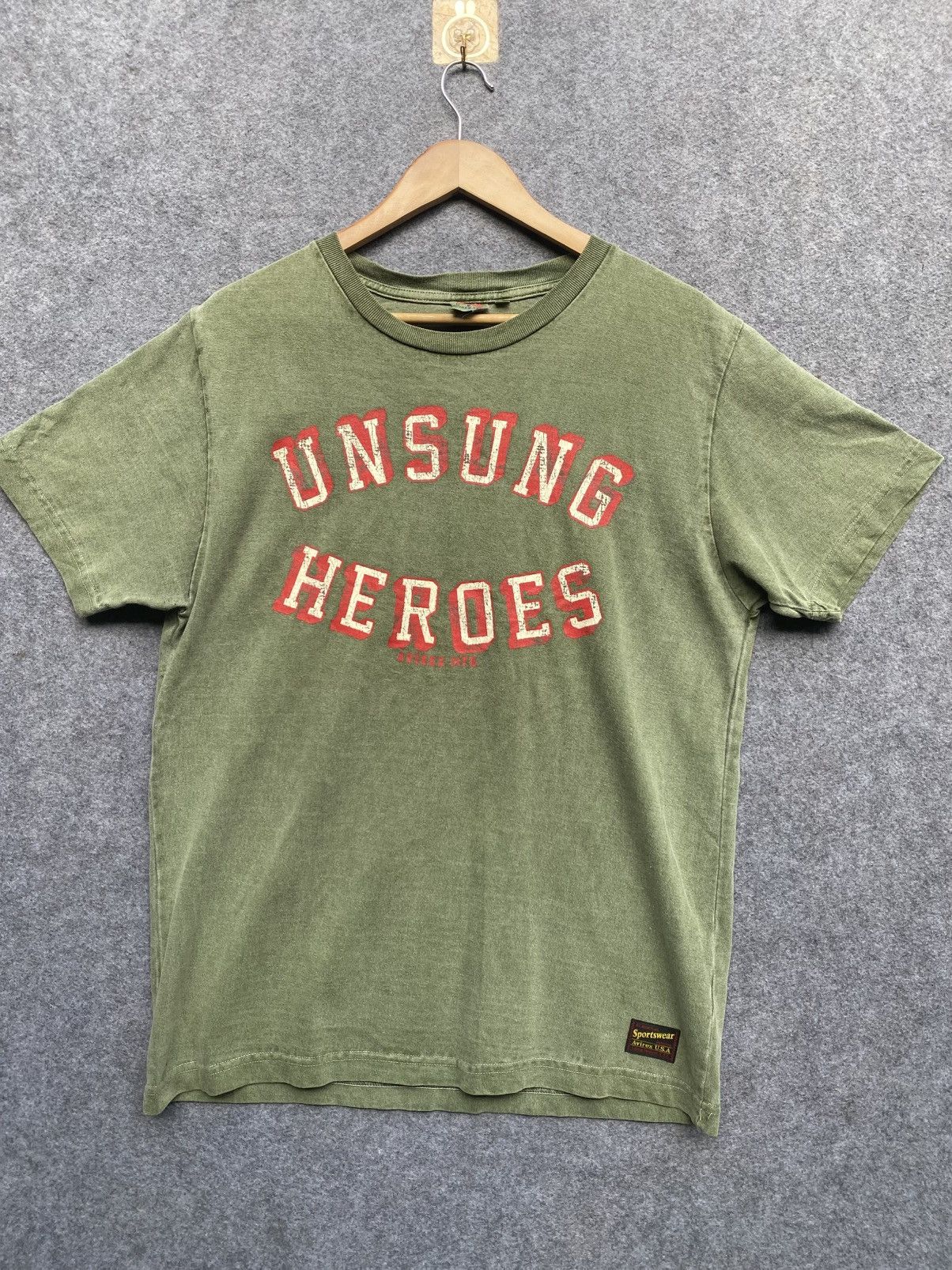 Avirex Avirex unsung heroes tee Size US XL / EU 56 / 4 - 1 Thumbnail