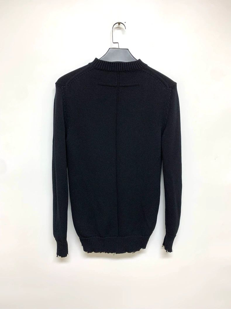 Givenchy Givenchy Black knit sweater with embroidered letter logo Size US XS / EU 42 / 0 - 7 Thumbnail