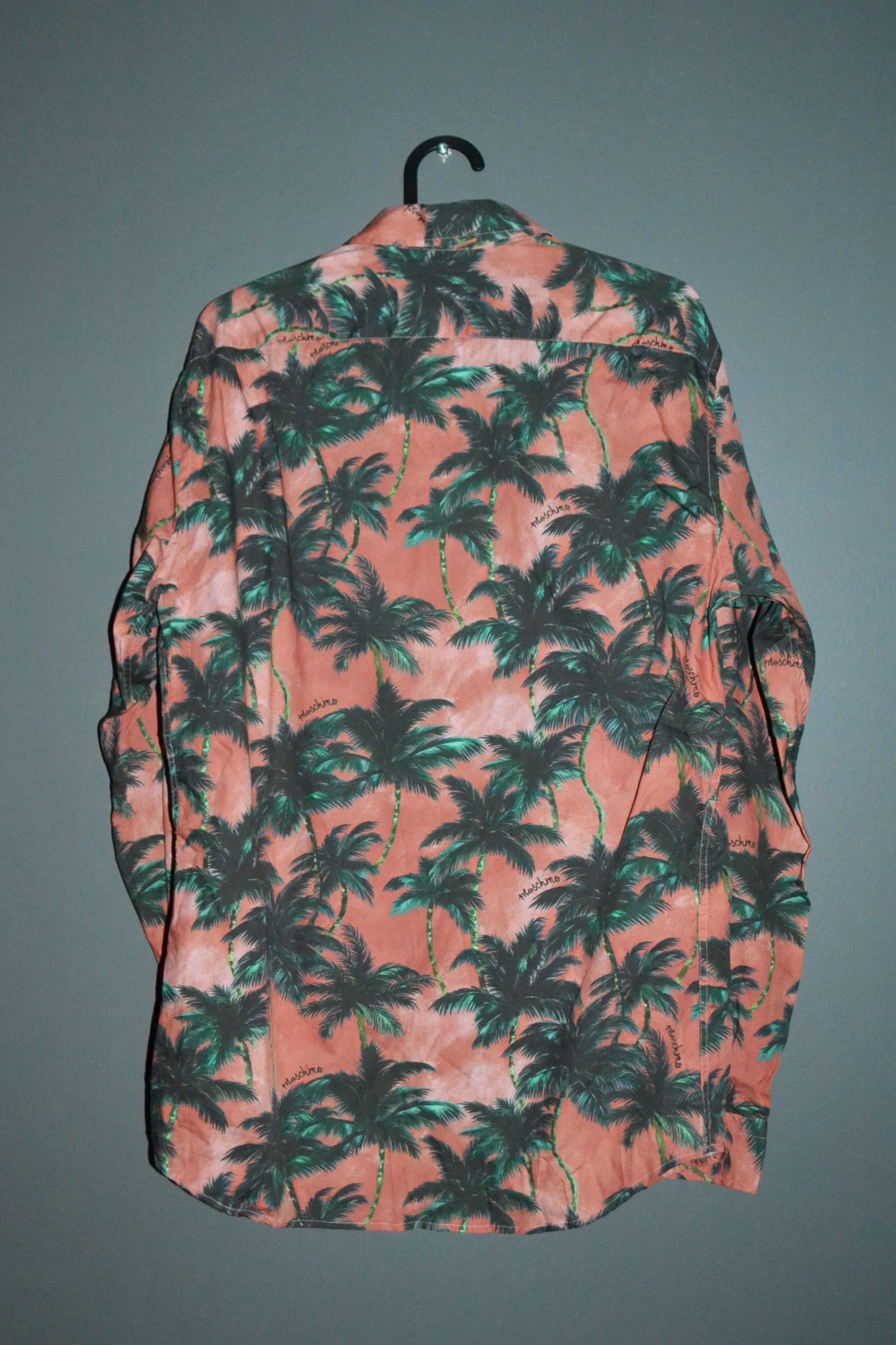 Moschino Moschino Vintage Palms Shirt M Size US M / EU 48-50 / 2 - 3 Thumbnail