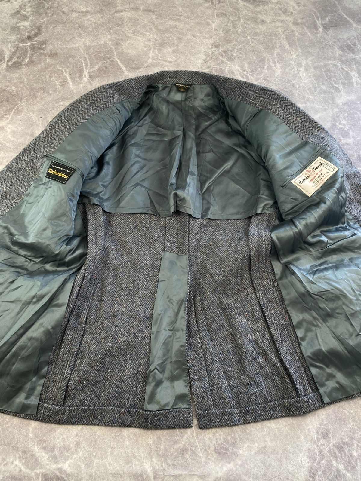 Harris Tweed Harris Tweed Union Made in USA Scottish Wool Blazer Size 42R Size 42R - 4 Thumbnail