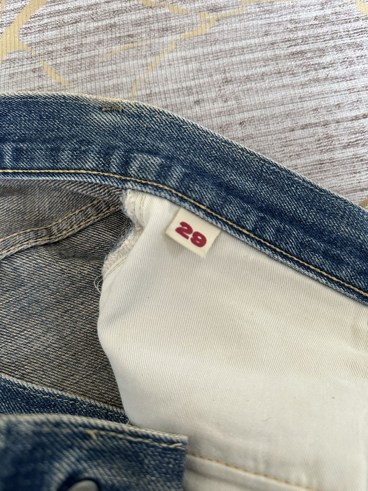 Blue Blue Japan Japanese Brand HR Market Red Selvedge Denim Size US 26 / EU 42 - 18 Thumbnail
